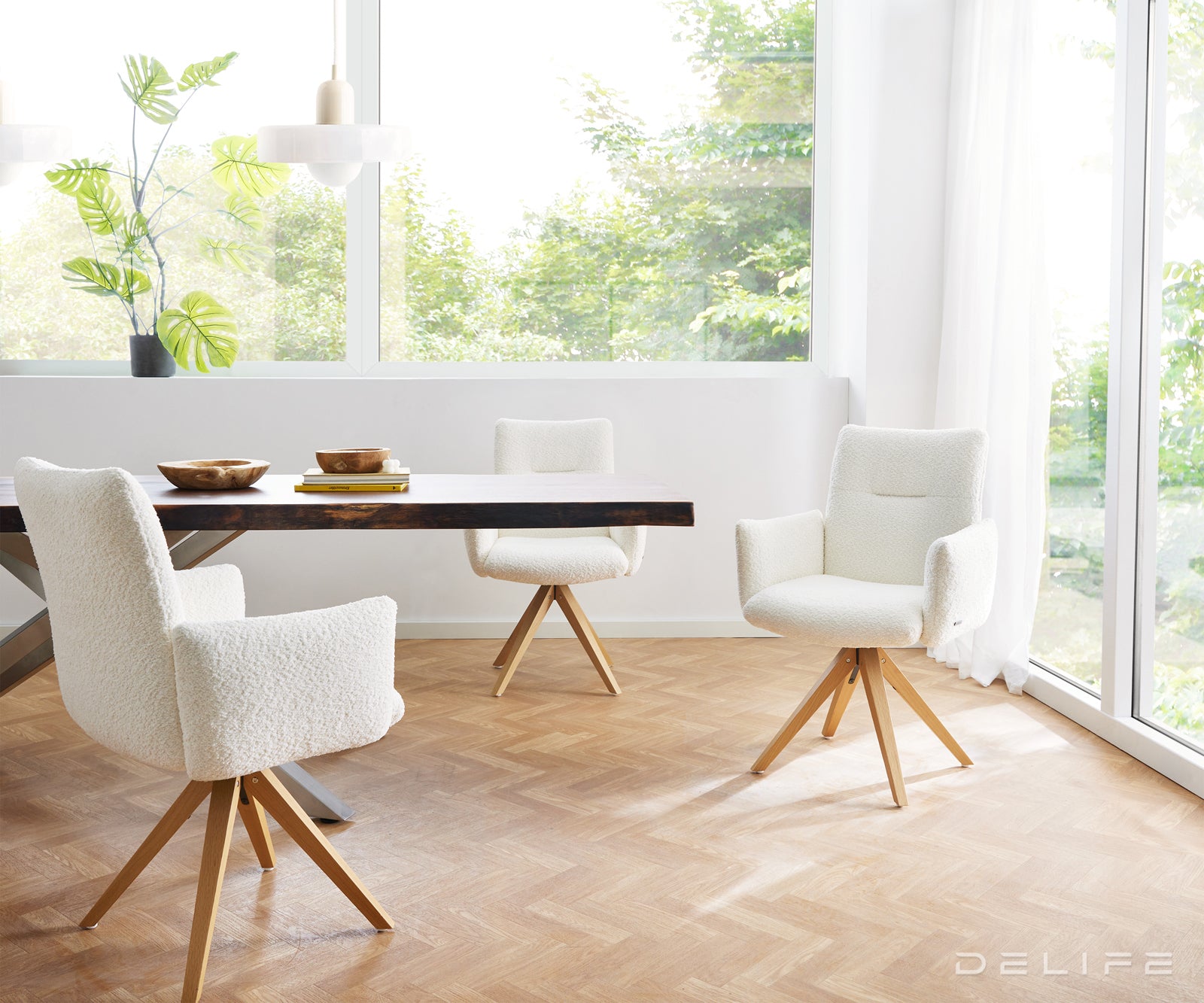 Jedilni stol Jova, Material: bukle