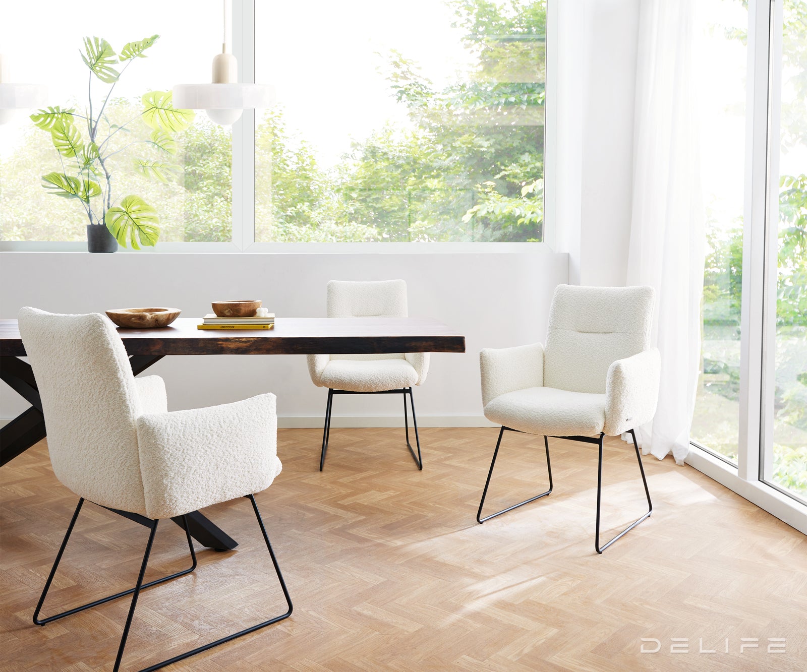 Jedilni stol Jova, Material: bukle