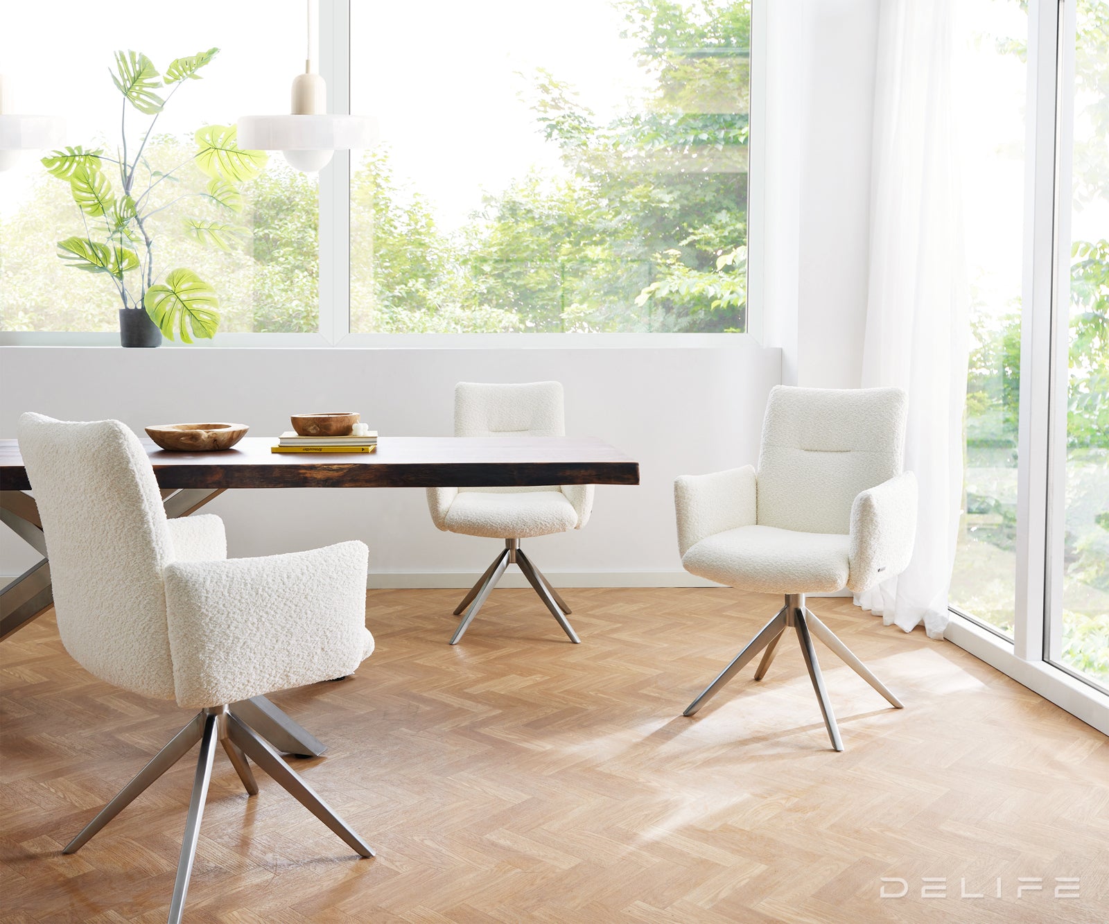 Jedilni stol Jova, Material: bukle