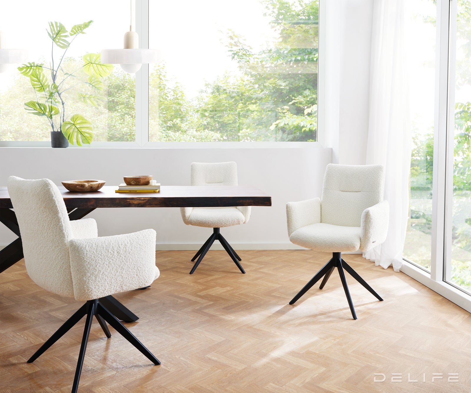 Jedilni stol Jova, Material: bukle