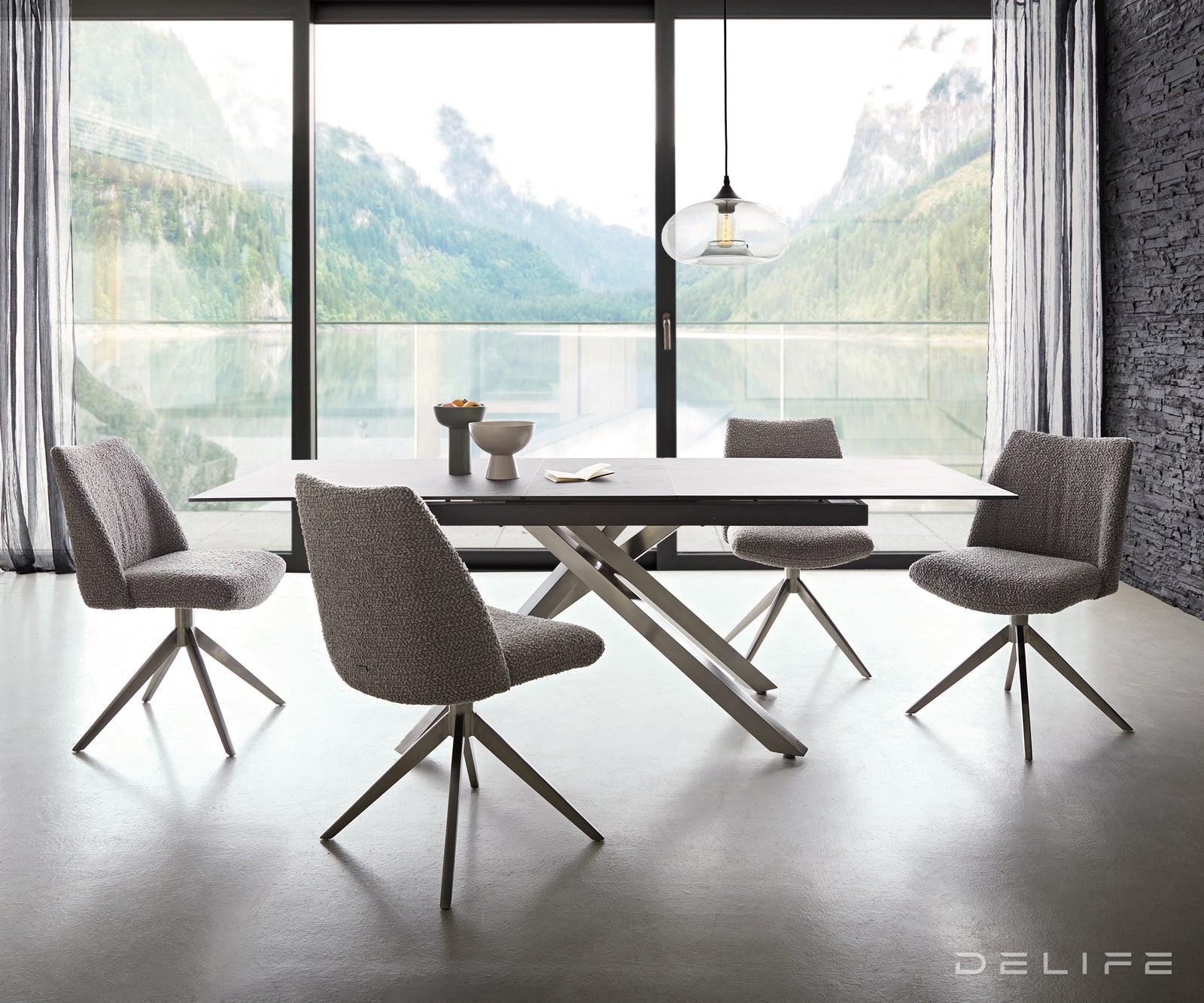 Jedilni stol Elsa, Material: bukle