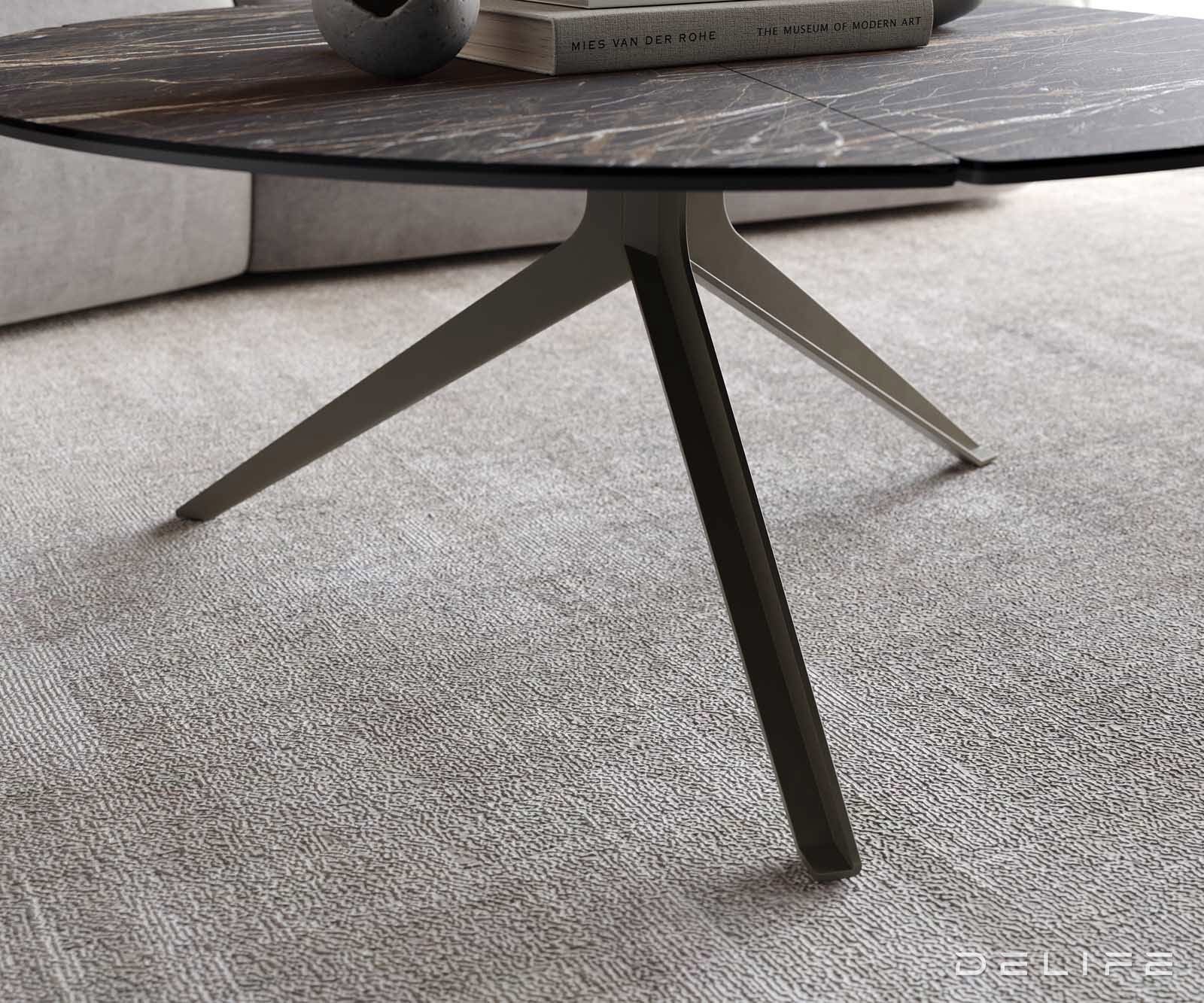 Klubska mizica Delron 90x90cm, Material: Keramika