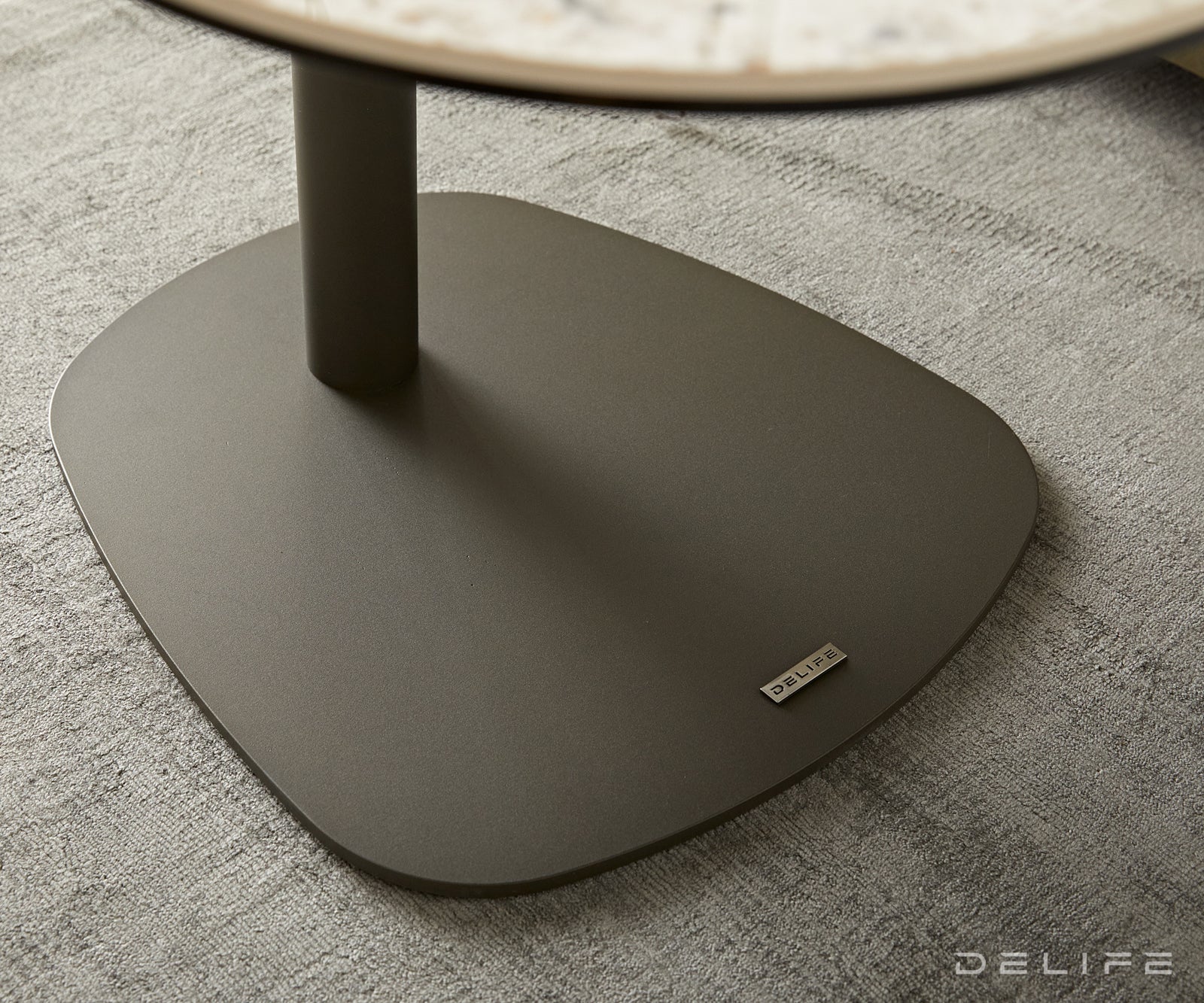 Stranska mizica Elenya 60x60cm, Material: keramika