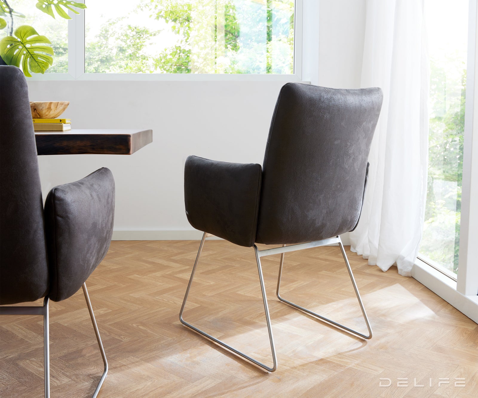 Jedilni stol Jova, Material: mikrofibra