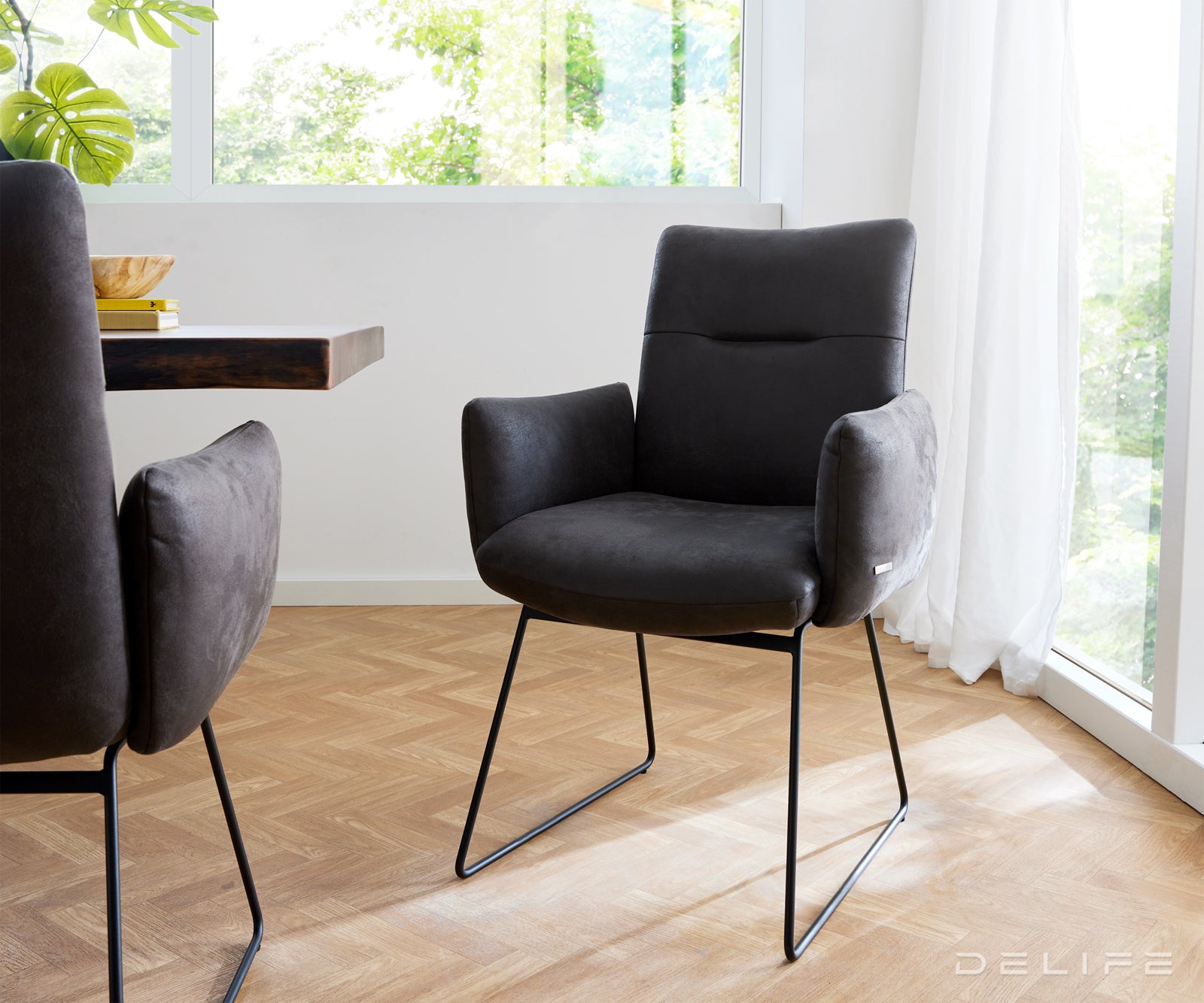 Jedilni stol Jova, Material: mikrofibra