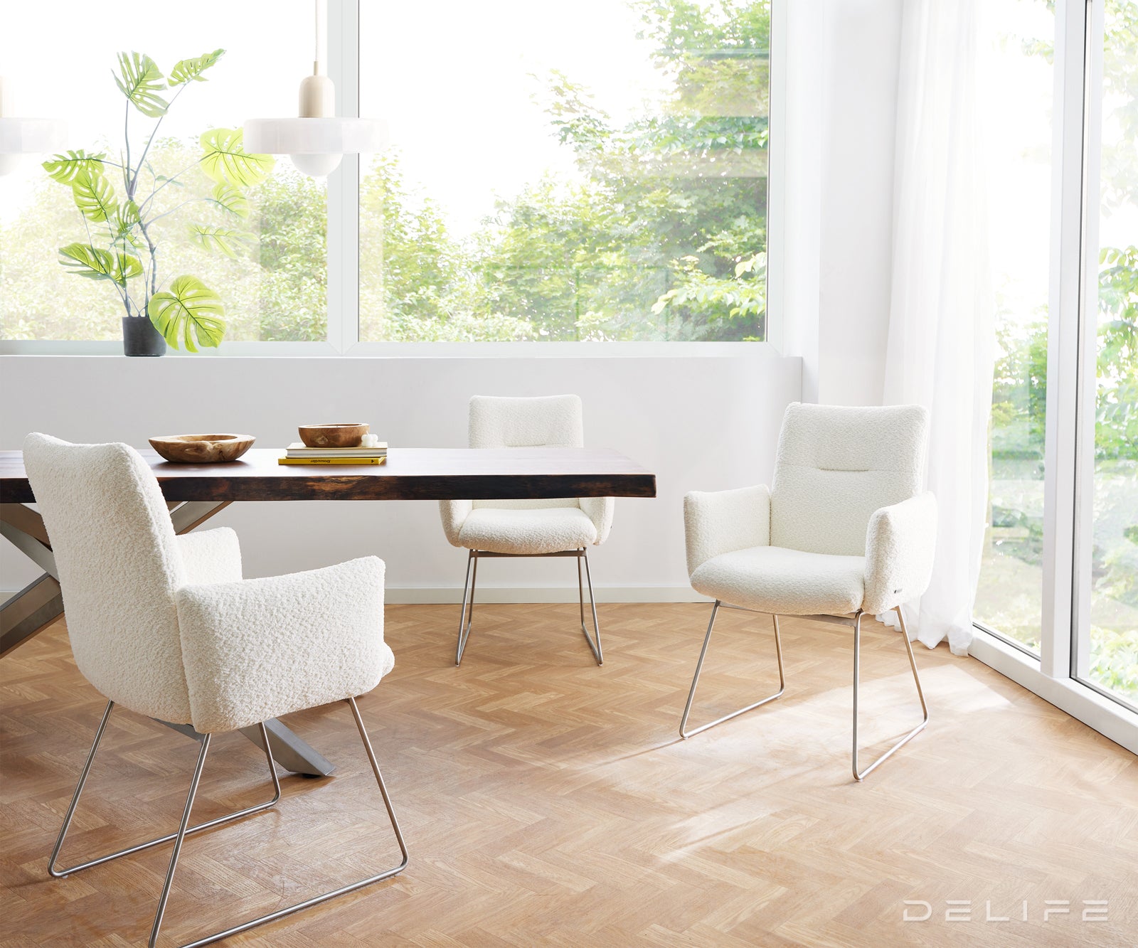 Jedilni stol Jova, Material: bukle