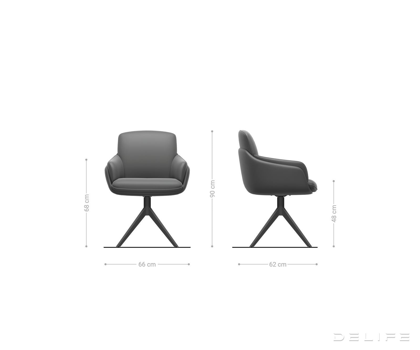 Jedilni stol Luan, Material: Bukle