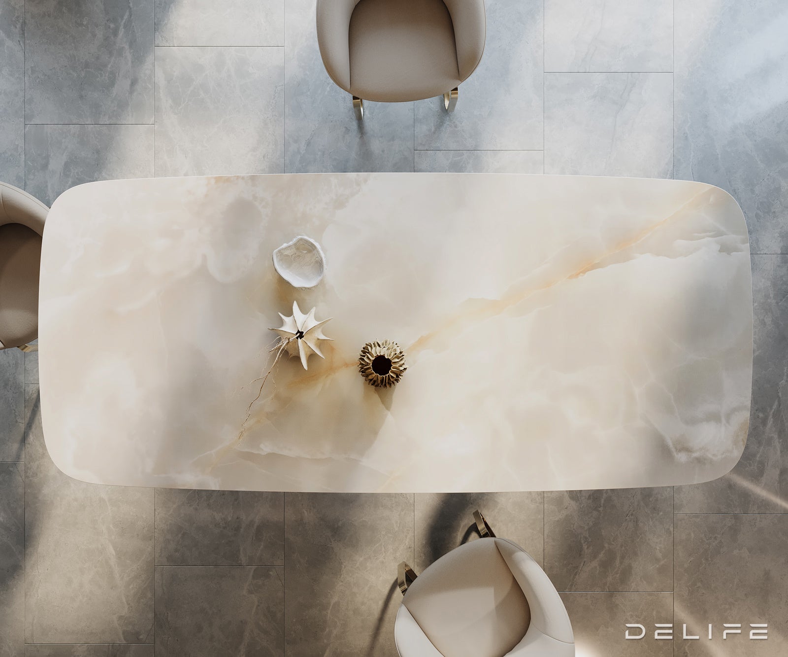 Jedilna miza Edge 270x120cm, Material: Keramika na steklu