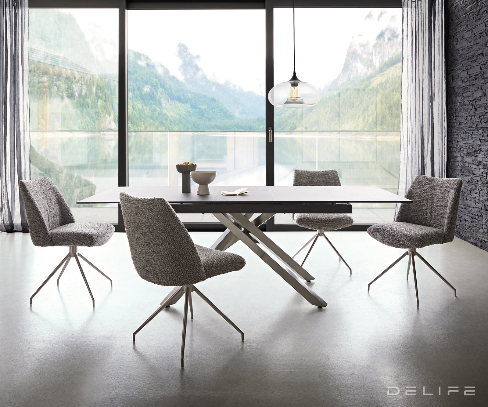 Jedilni stol Elsa, Material: bukle