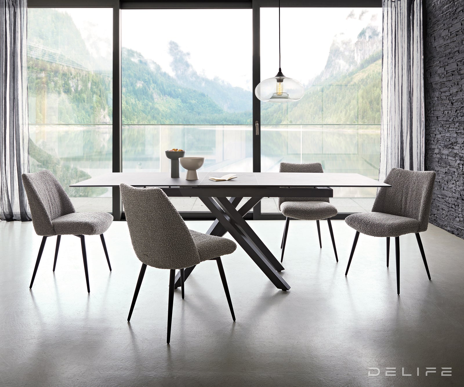 Jedilni stol Elsa, Material: bukle