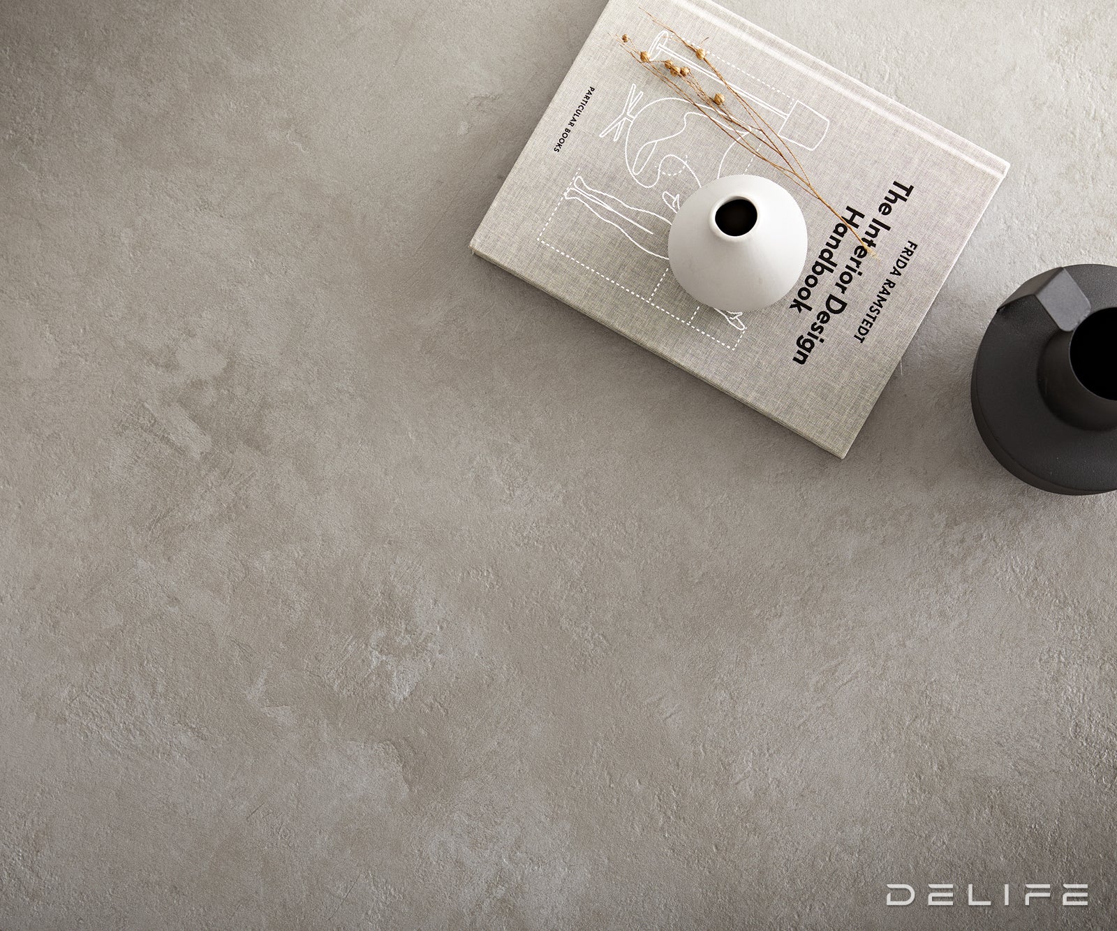 Klubska mizica Vibana 140x80cm, Material: keramika Aspetto Concreto