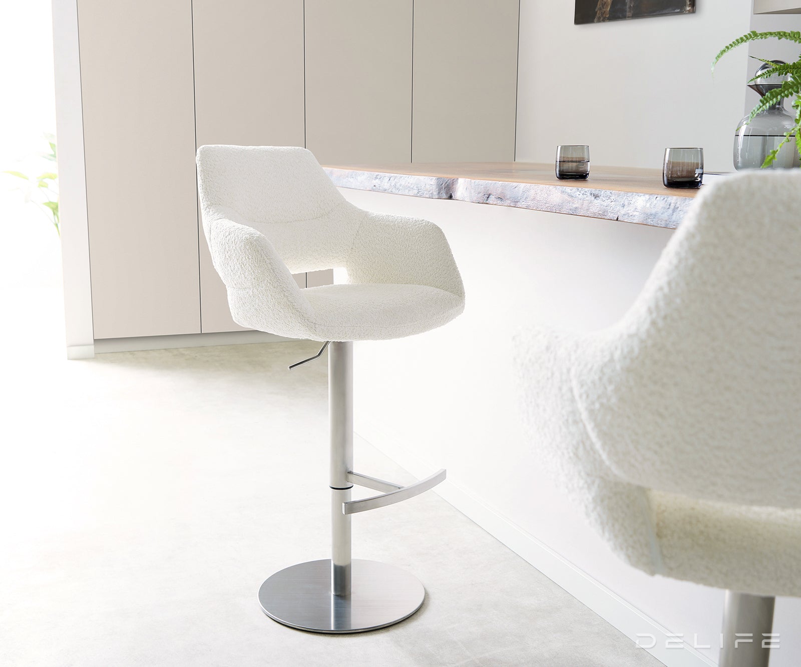 Barski stol Yago Flex, Material: Bukle