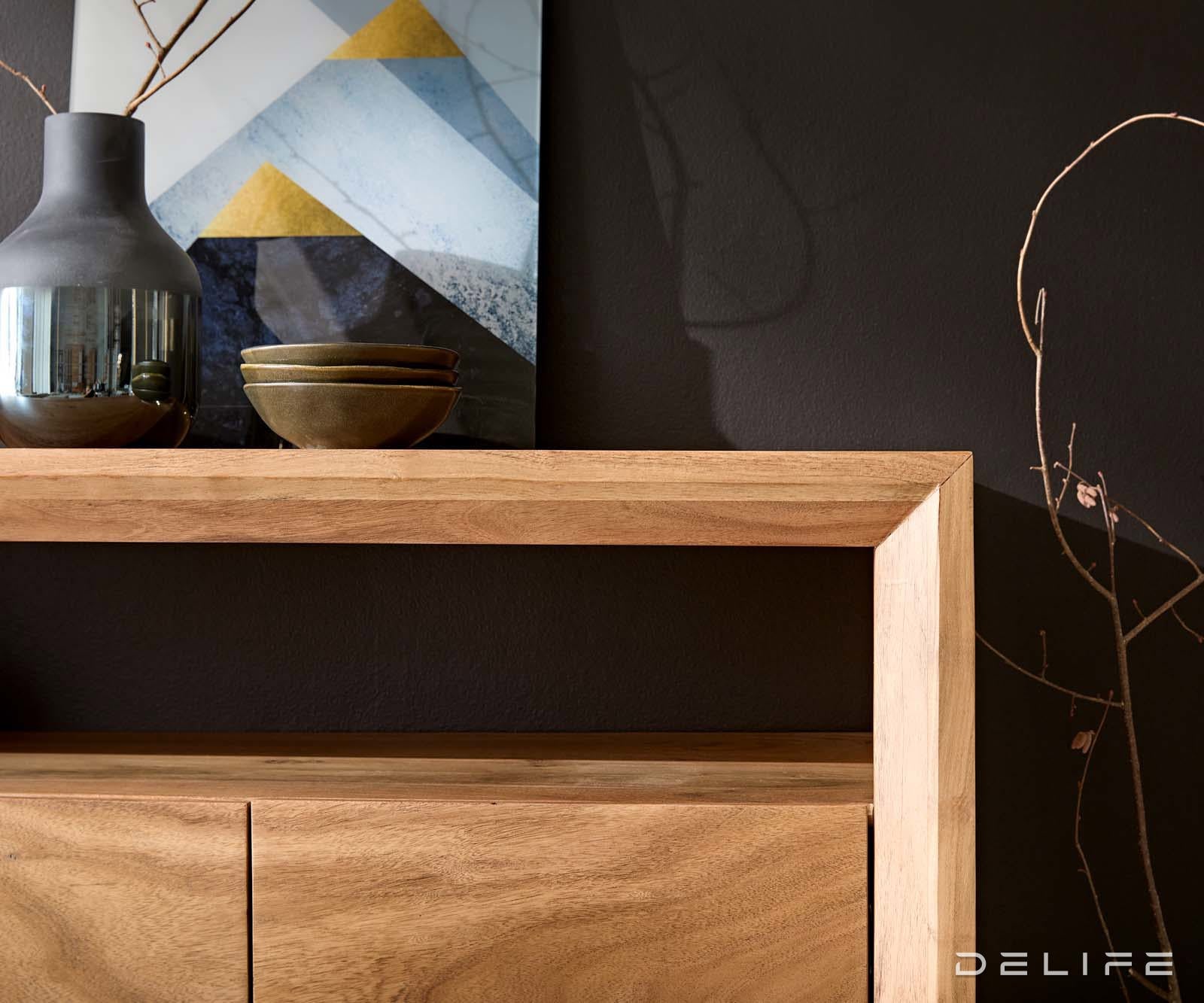 Predalnik Assuan 173x46cm, Material: Akacija