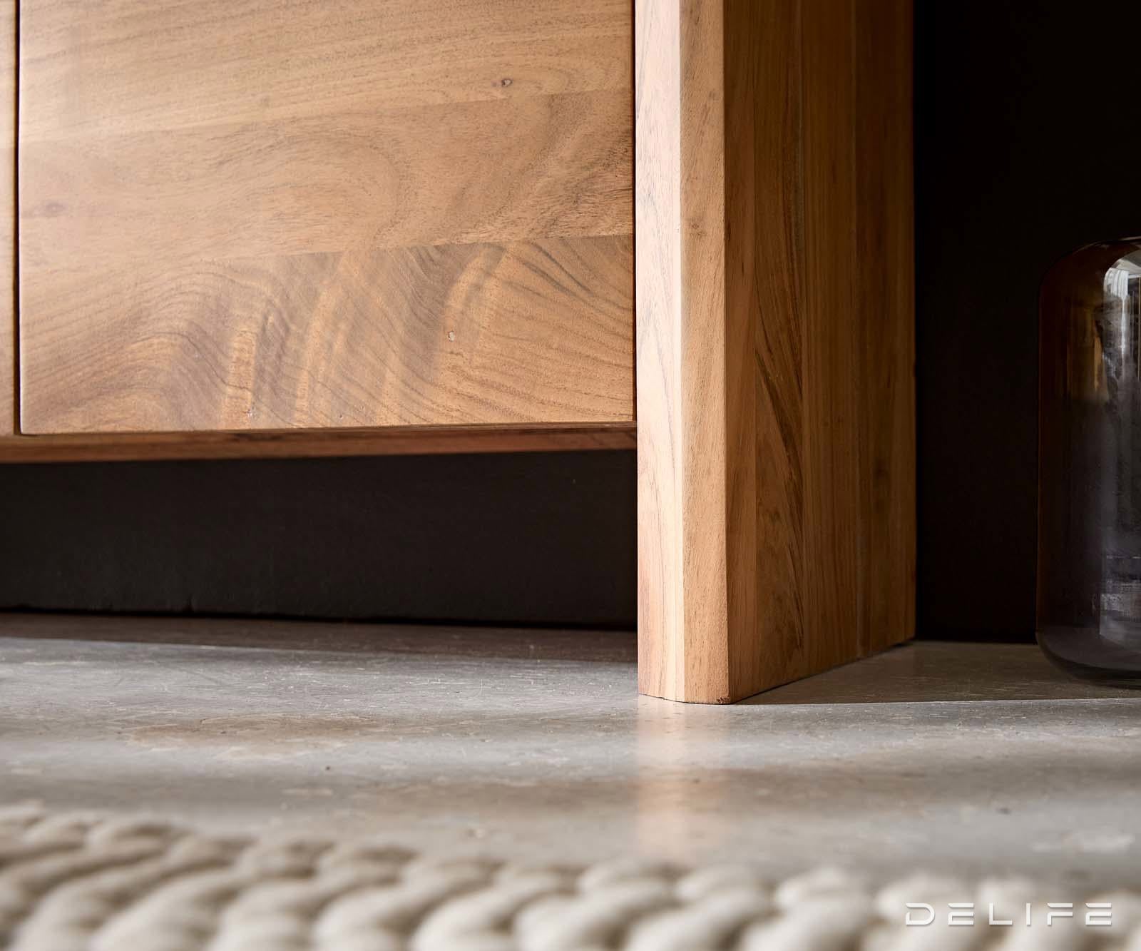 Predalnik Assuan 173x46cm, Material: Akacija