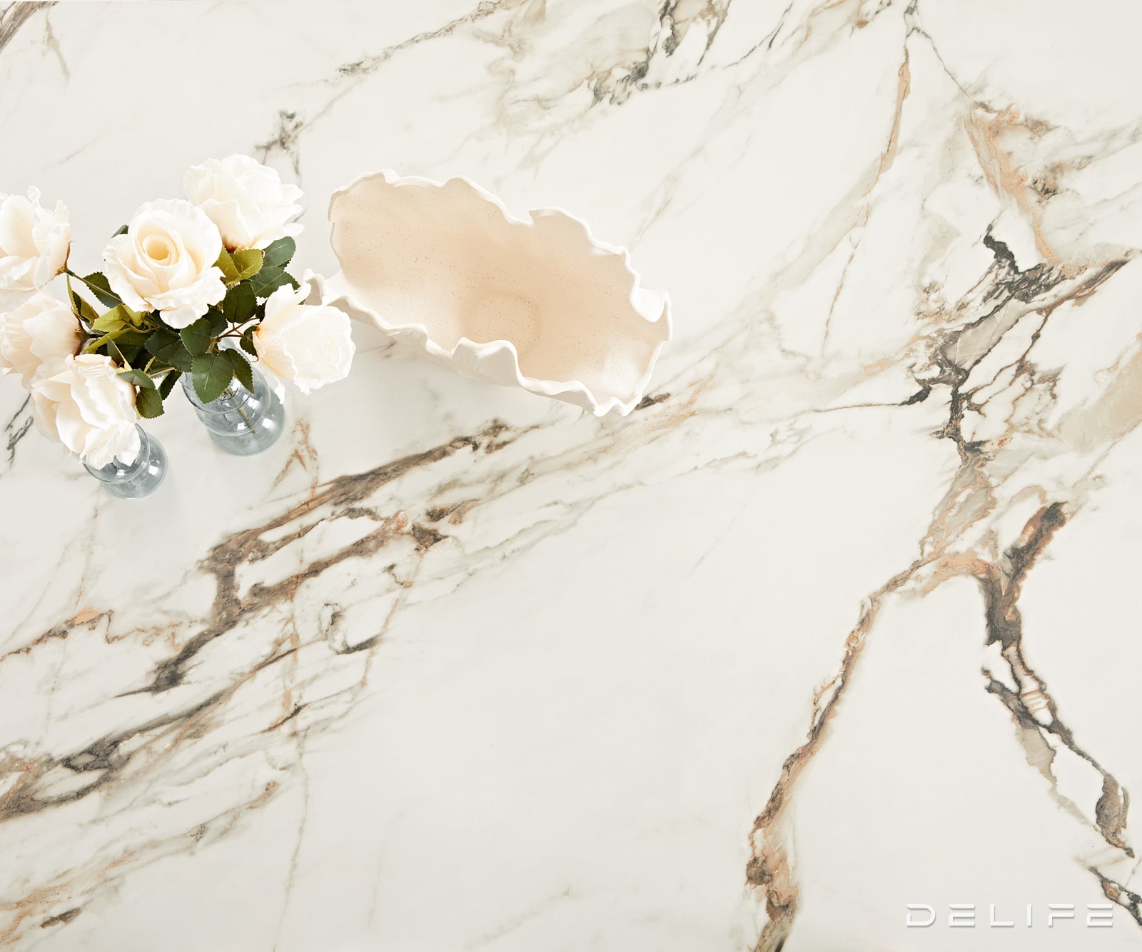 Jedilna miza Edge 200x100, Material: Keramika Calacatta