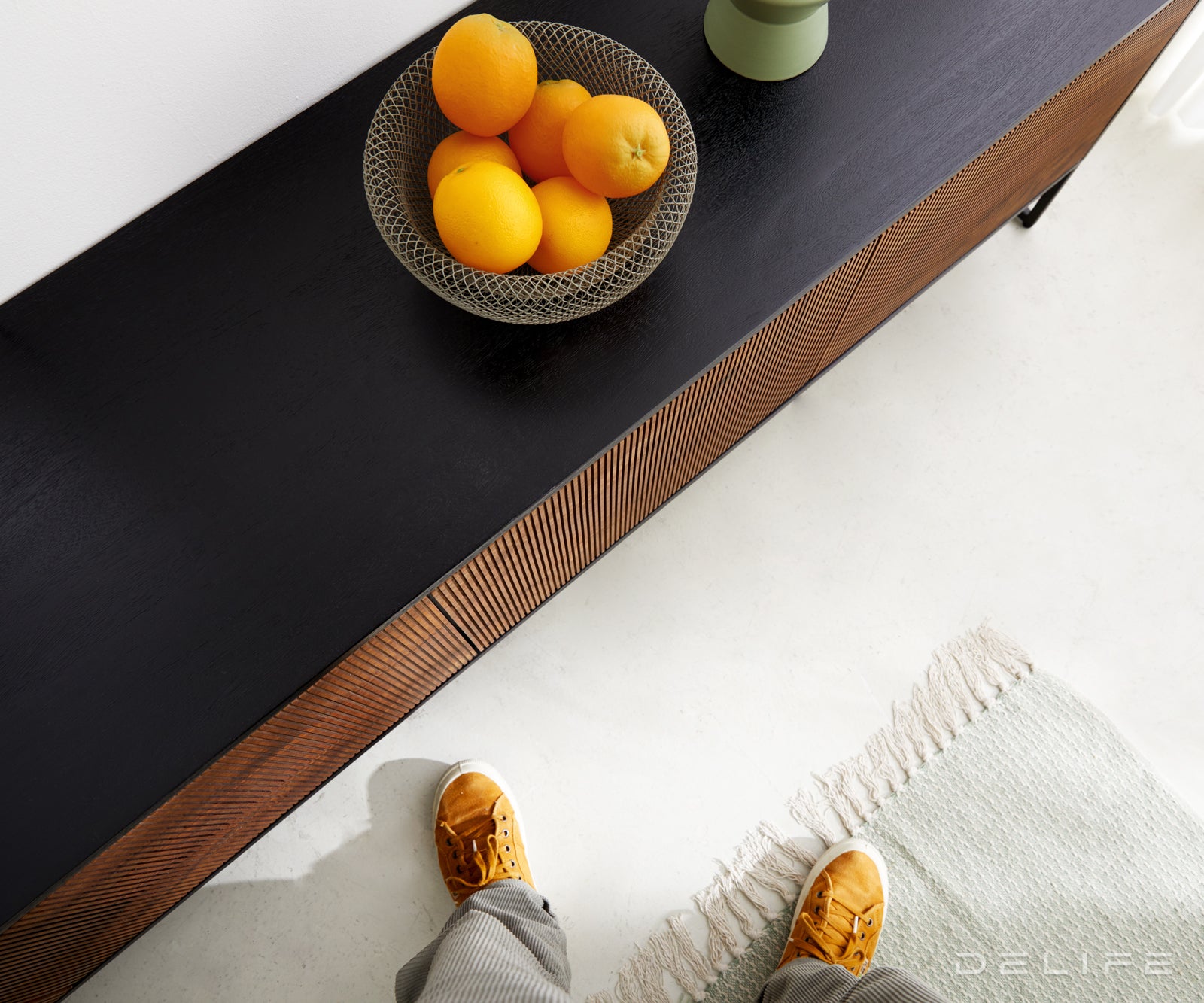 TV omarica Vaag, 200x40cm, Material: Sheesham