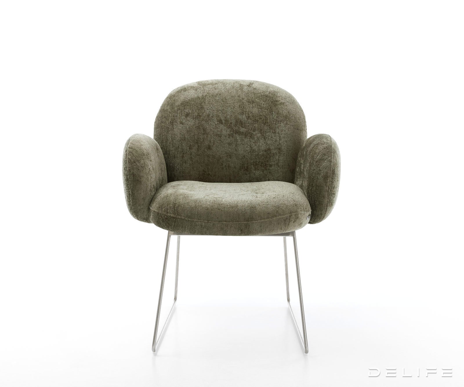 Jedilni stol Nube-Flex, material: šenil