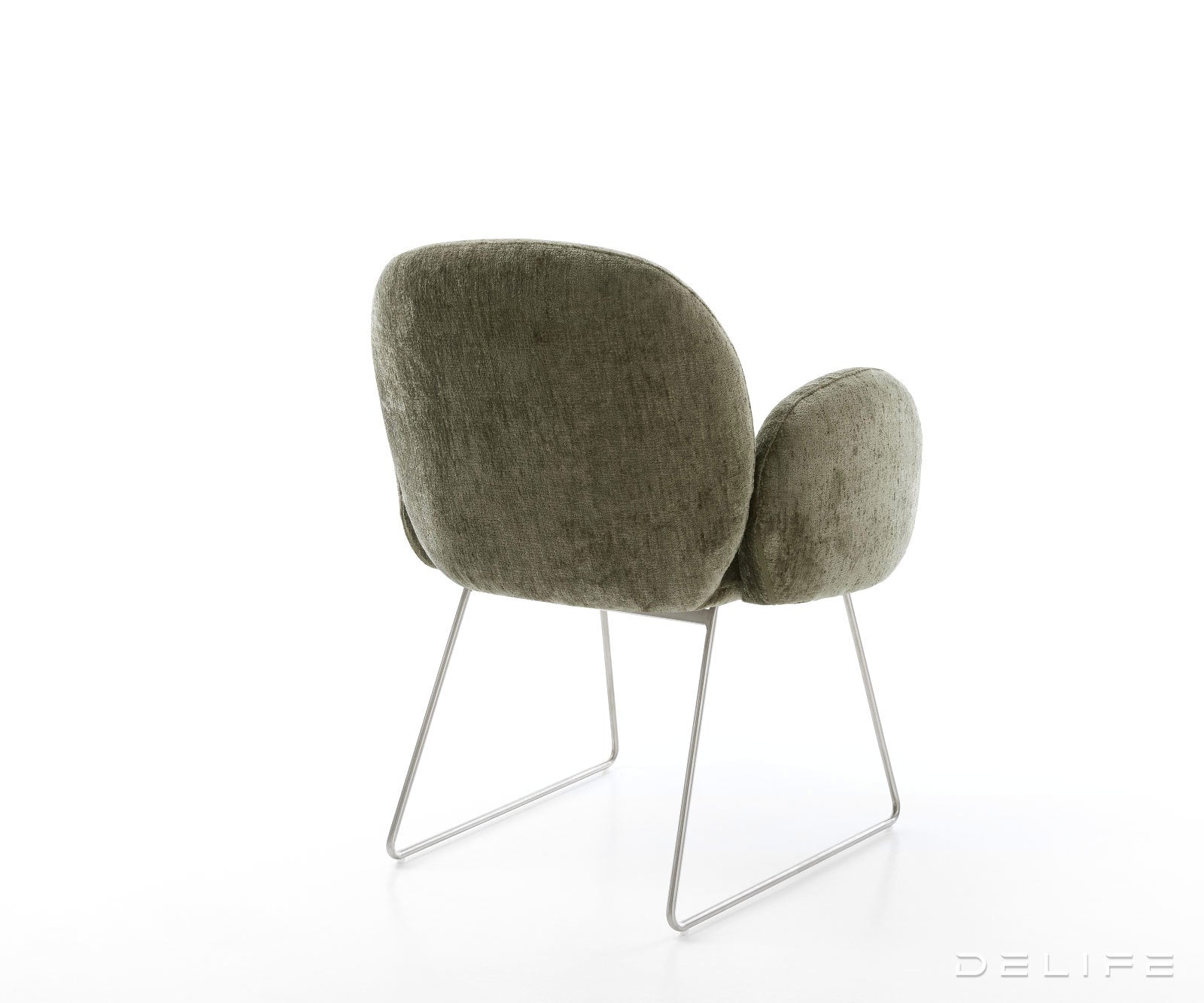 Jedilni stol Nube-Flex, material: šenil