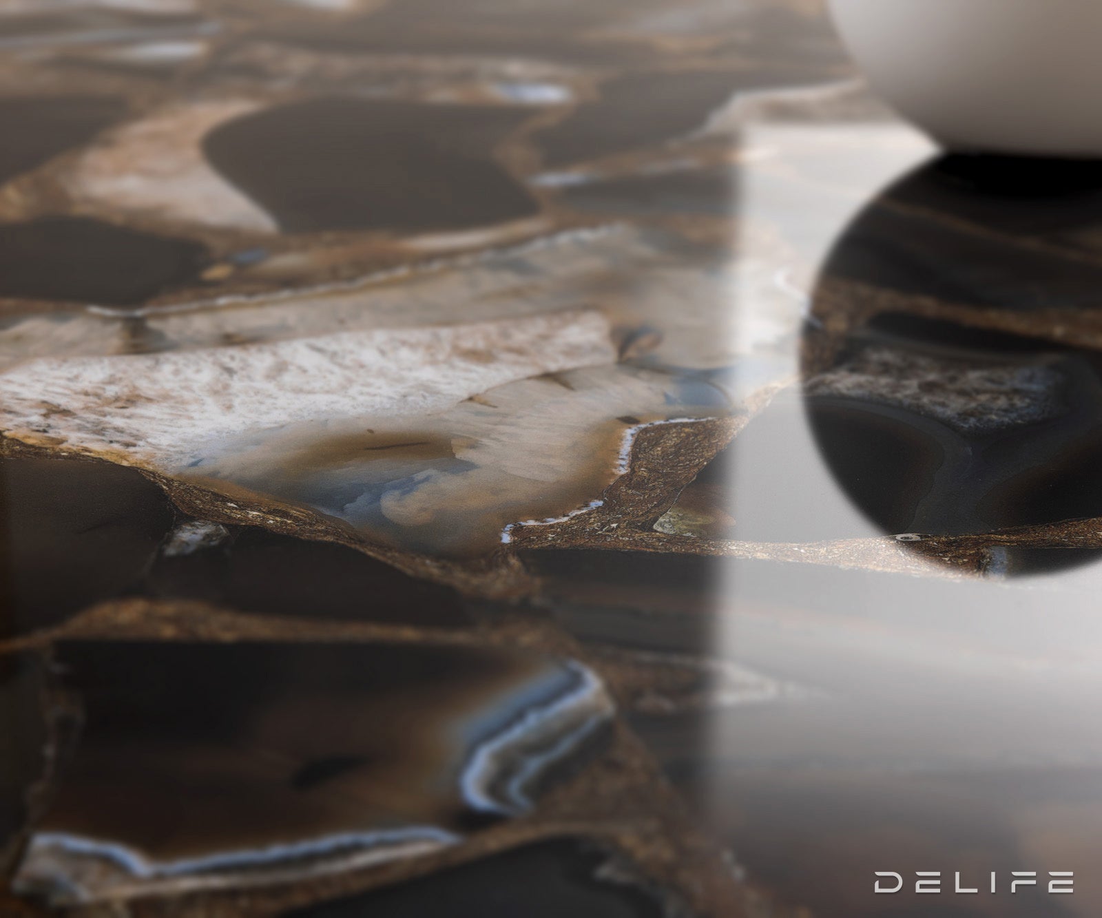 Jedilna miza Edge 280x130cm, Material: Keramika na steklu