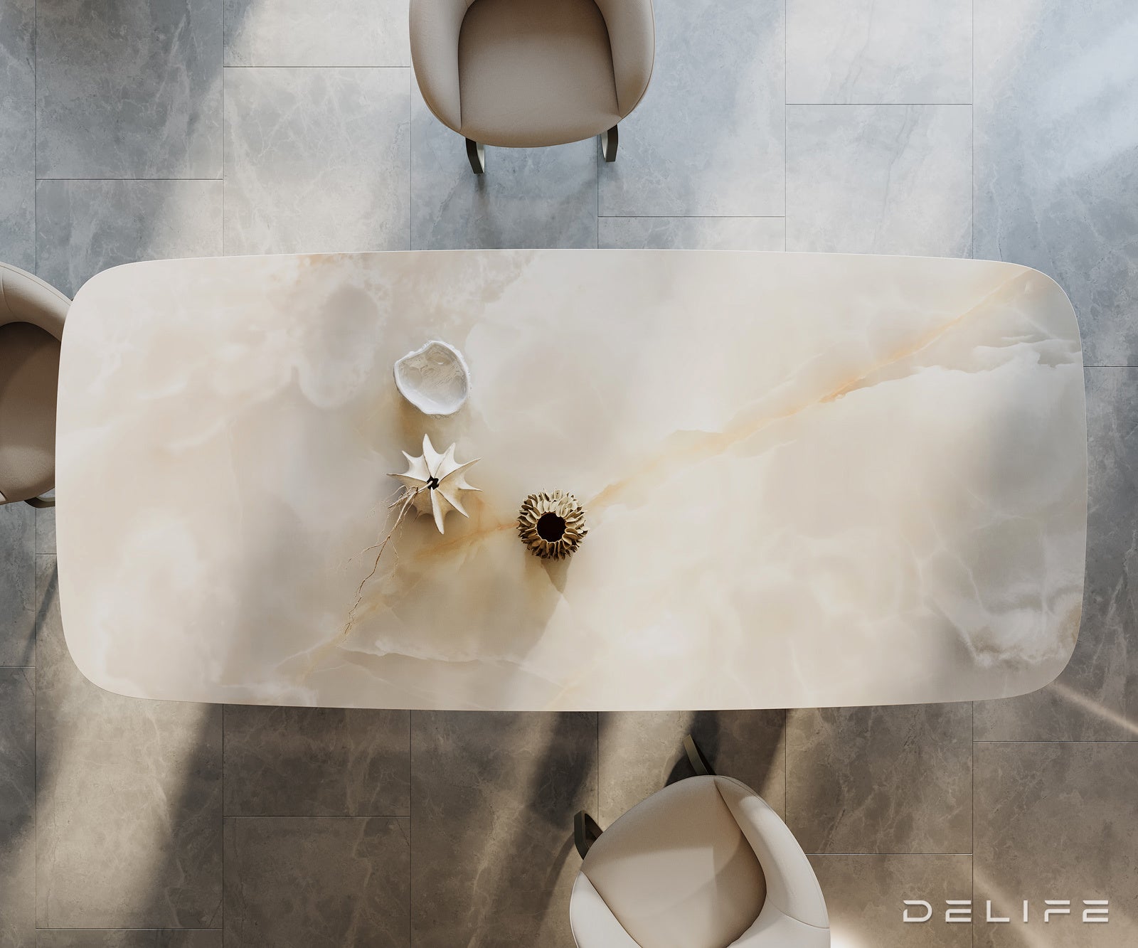 Jedilna miza Edge 270x120cm, Material: Keramika na steklu