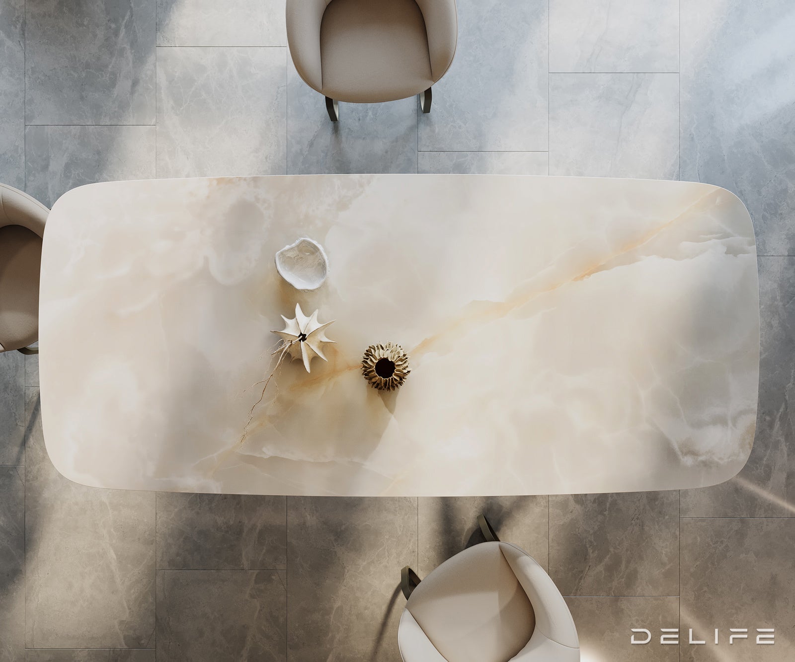 Jedilna miza Edge 270x120cm, Material: Keramika na steklu