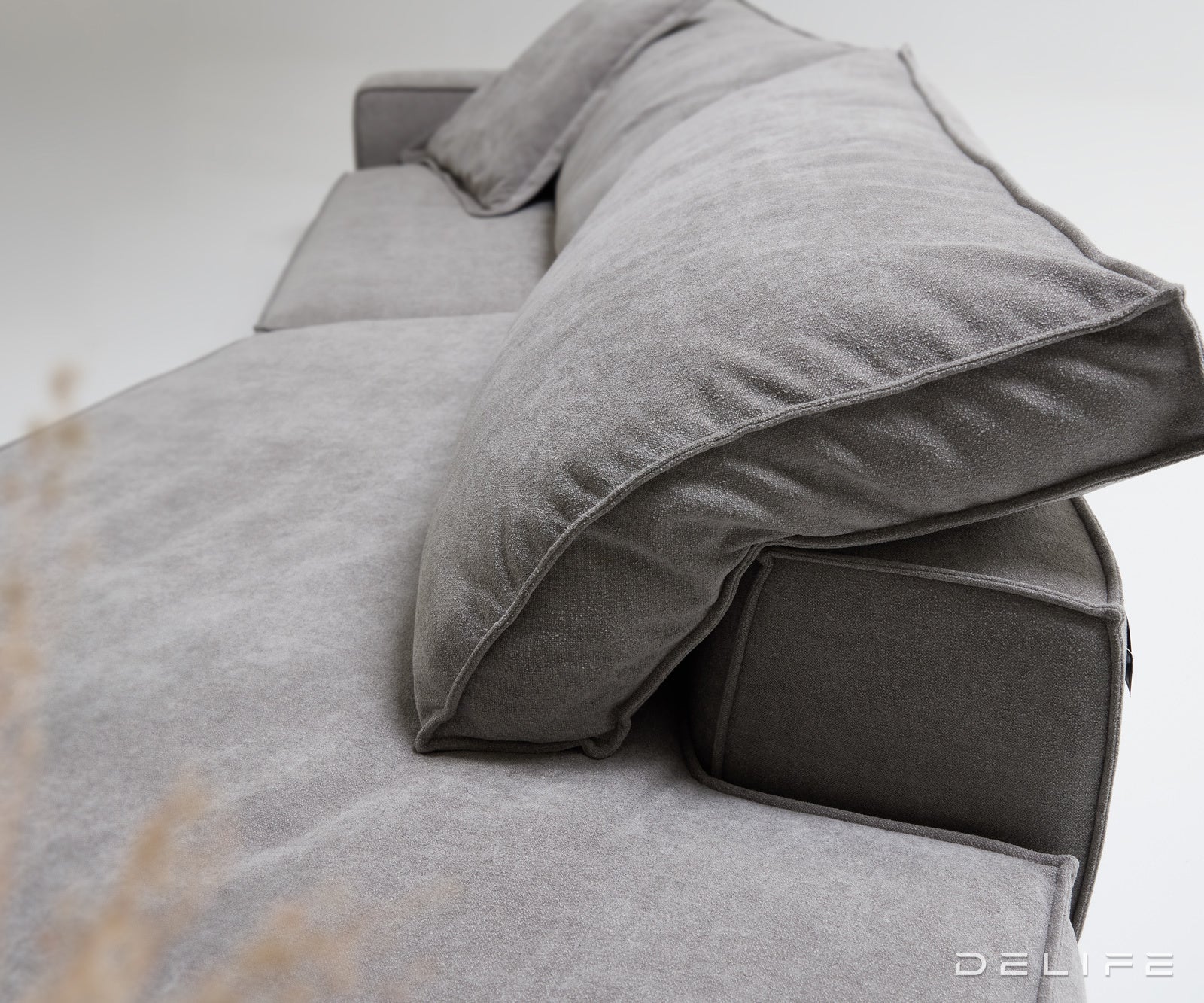 Kavč Snoosh 400x200cm, Material: Strukturirano blago