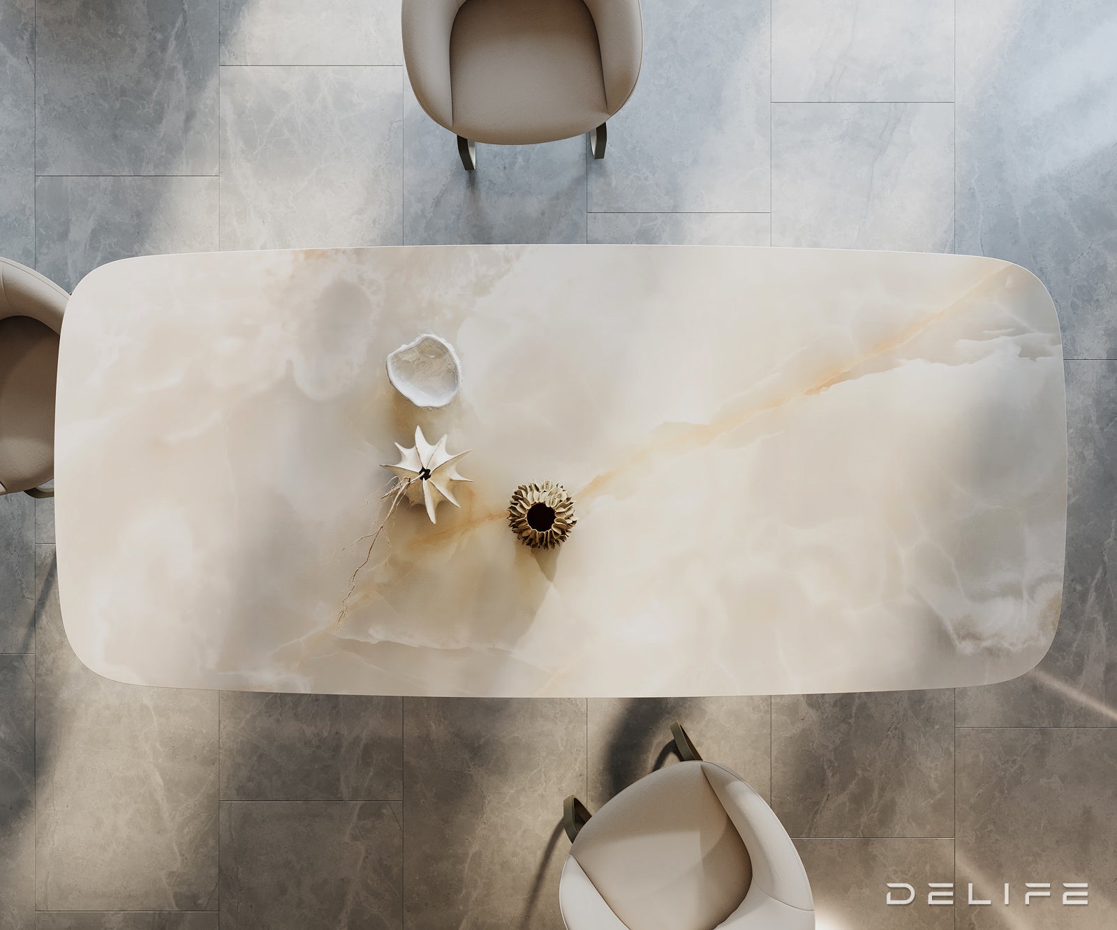 Jedilna miza Edge 270x120cm, Material: Keramika na steklu