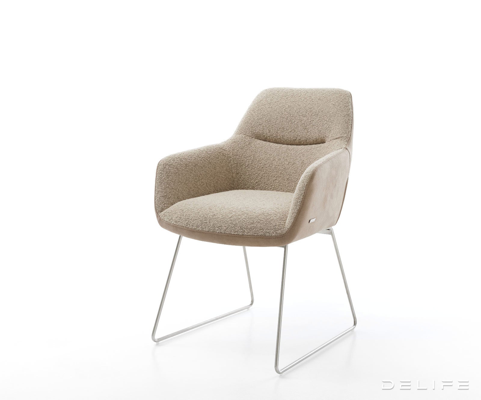 Jedilni stol Pejo, Material: Mikrofibra/Bukle