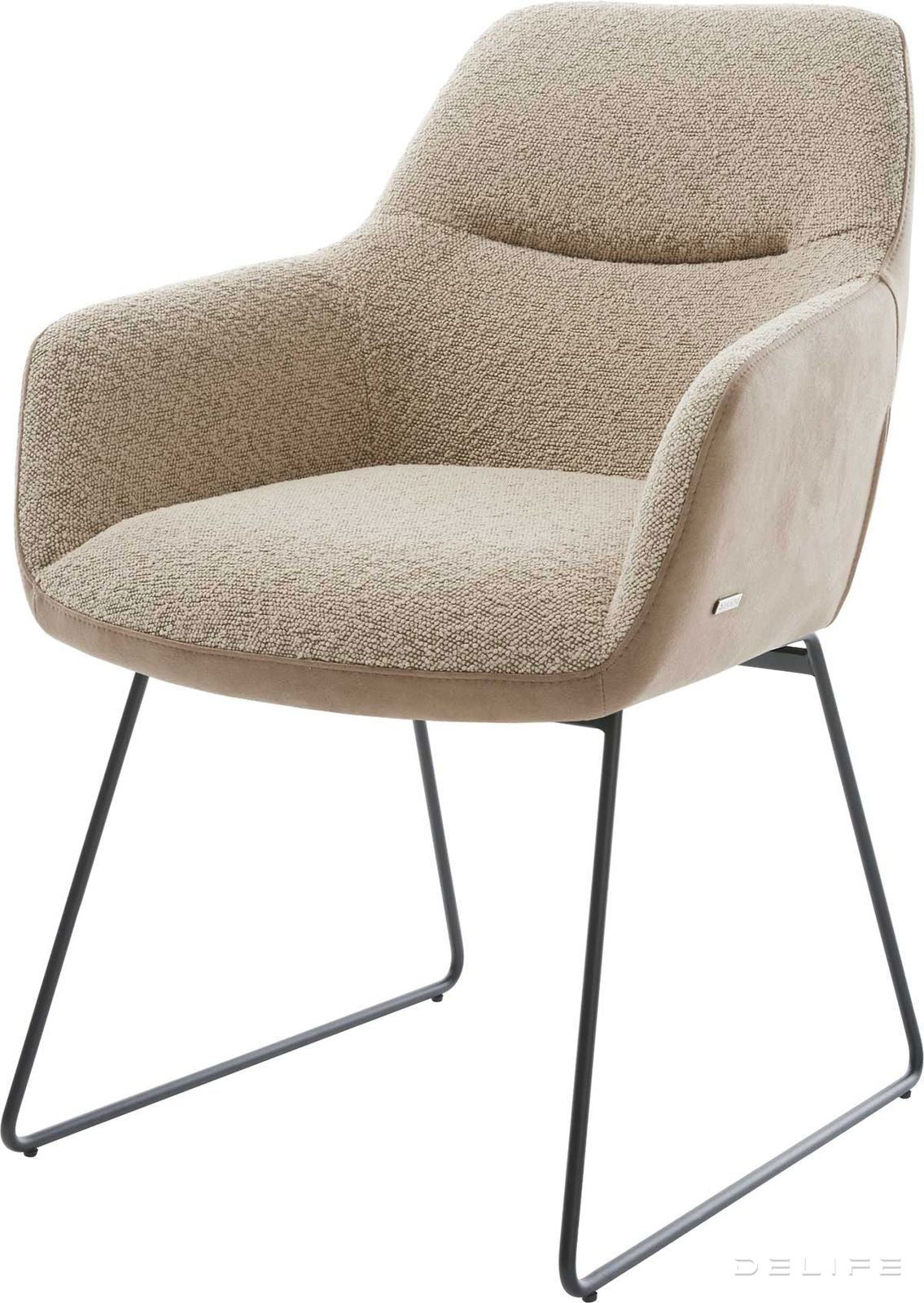 Jedilni stol Pejo, Material: Mikrofibra/Bukle