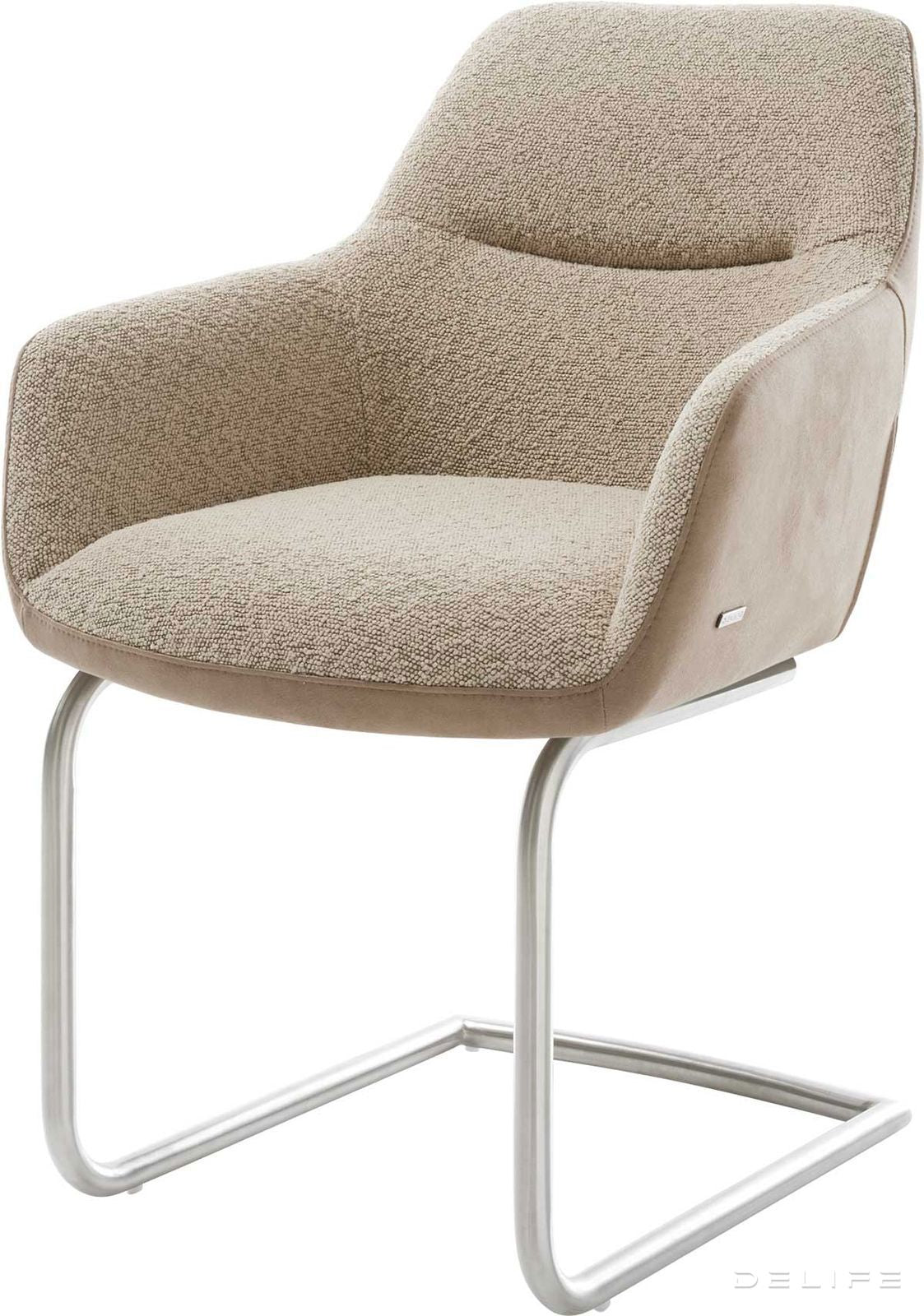 Jedilni stol Pejo, Material: Mikrofibra/Bukle