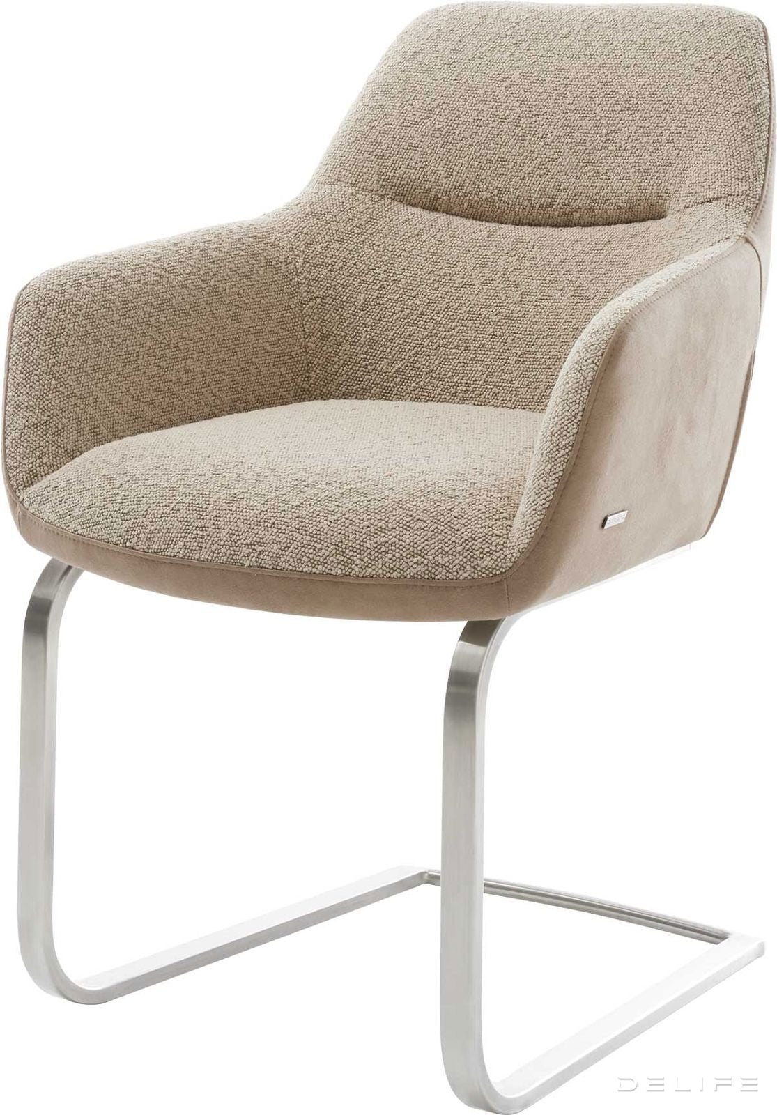 Jedilni stol Pejo, Material: Mikrofibra/Bukle