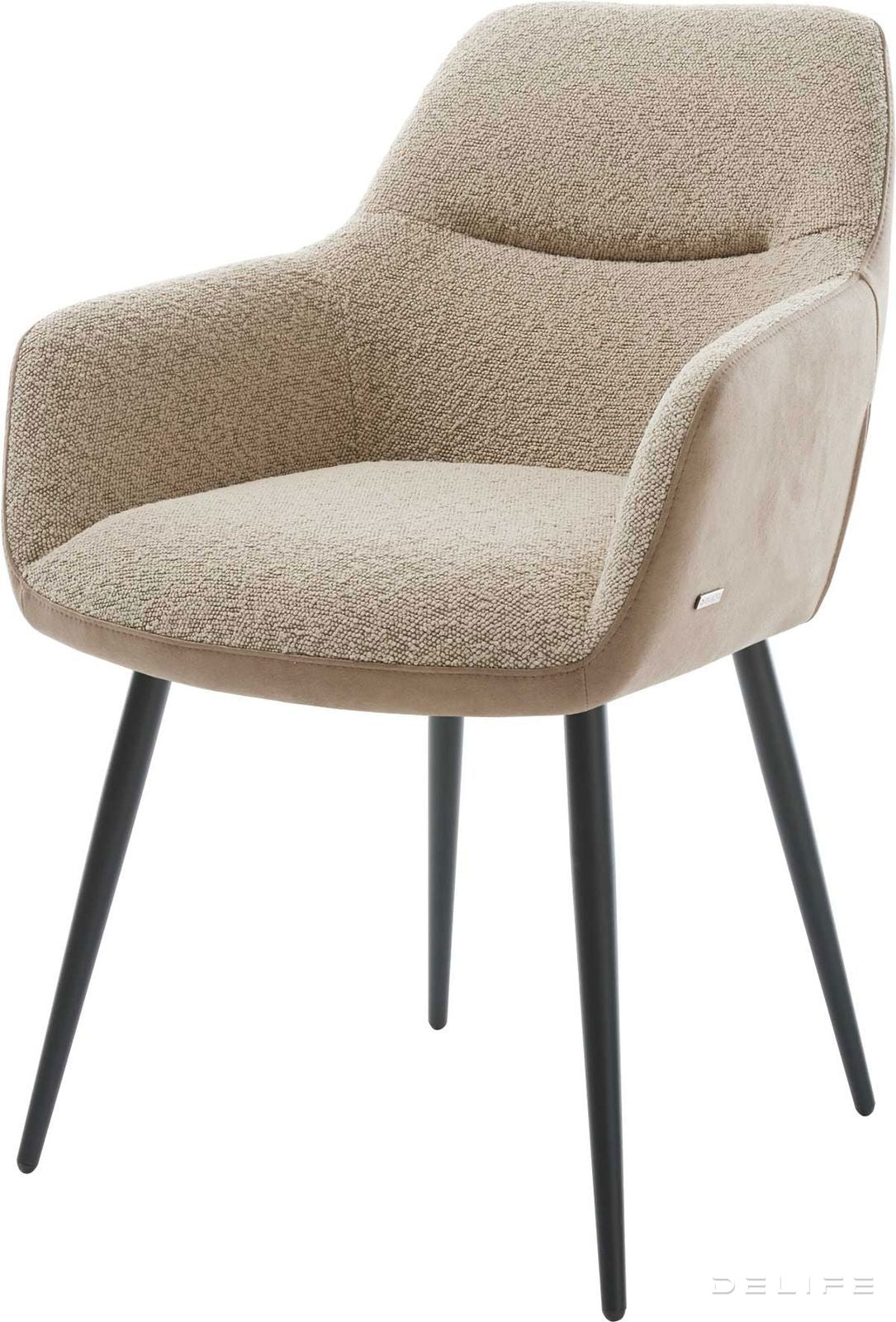 Jedilni stol Pejo, Material: Mikrofibra/Bukle