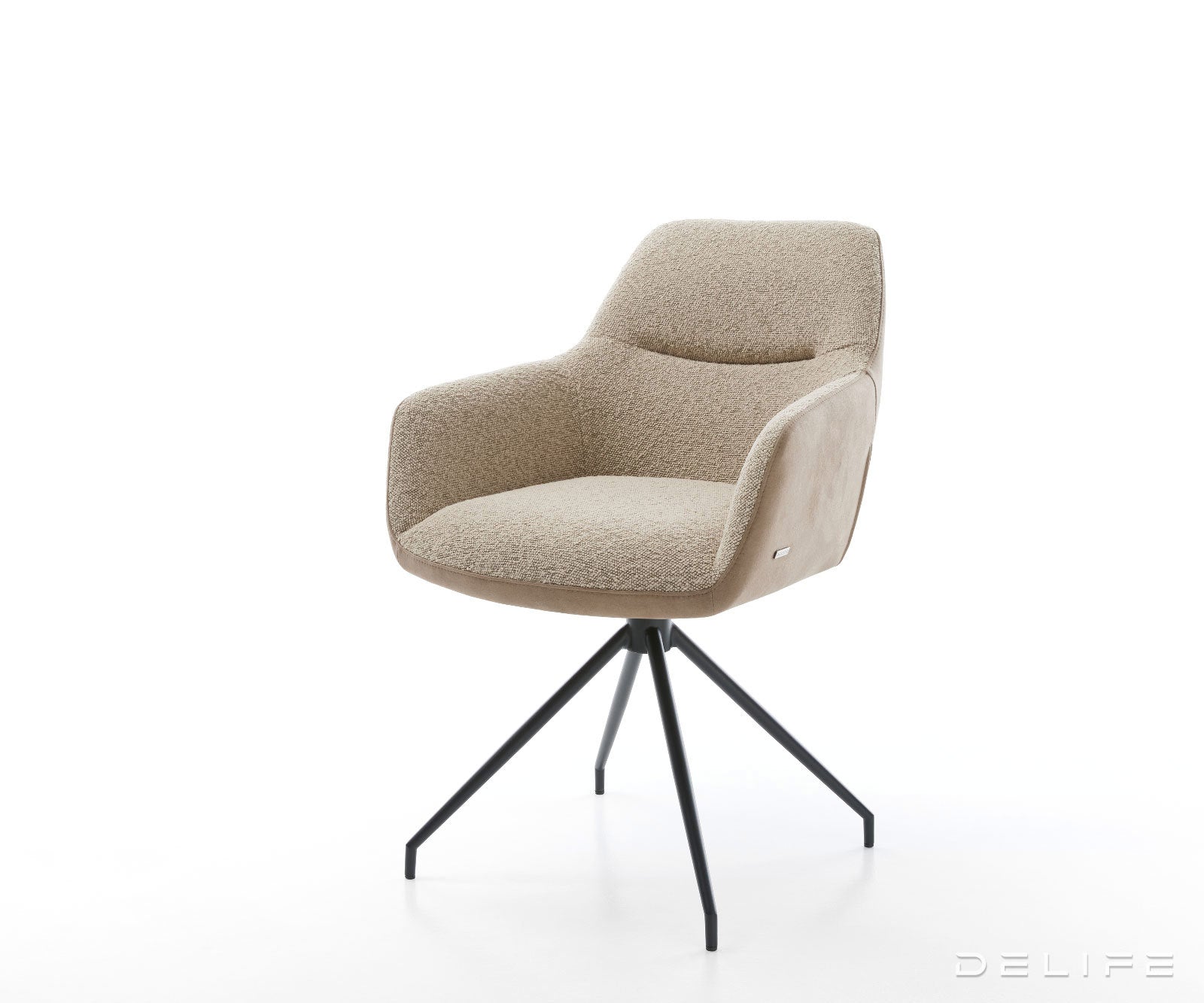 Jedilni stol Pejo, Material: Mikrofibra/Bukle