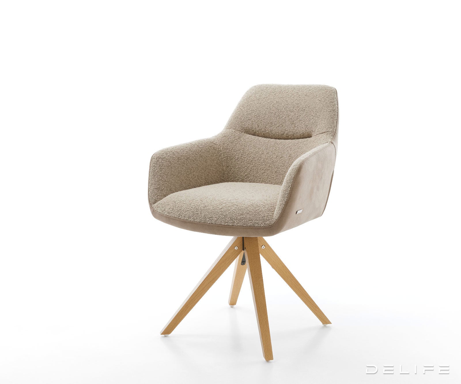 Jedilni stol Pejo, Material: Mikrofibra/Bukle