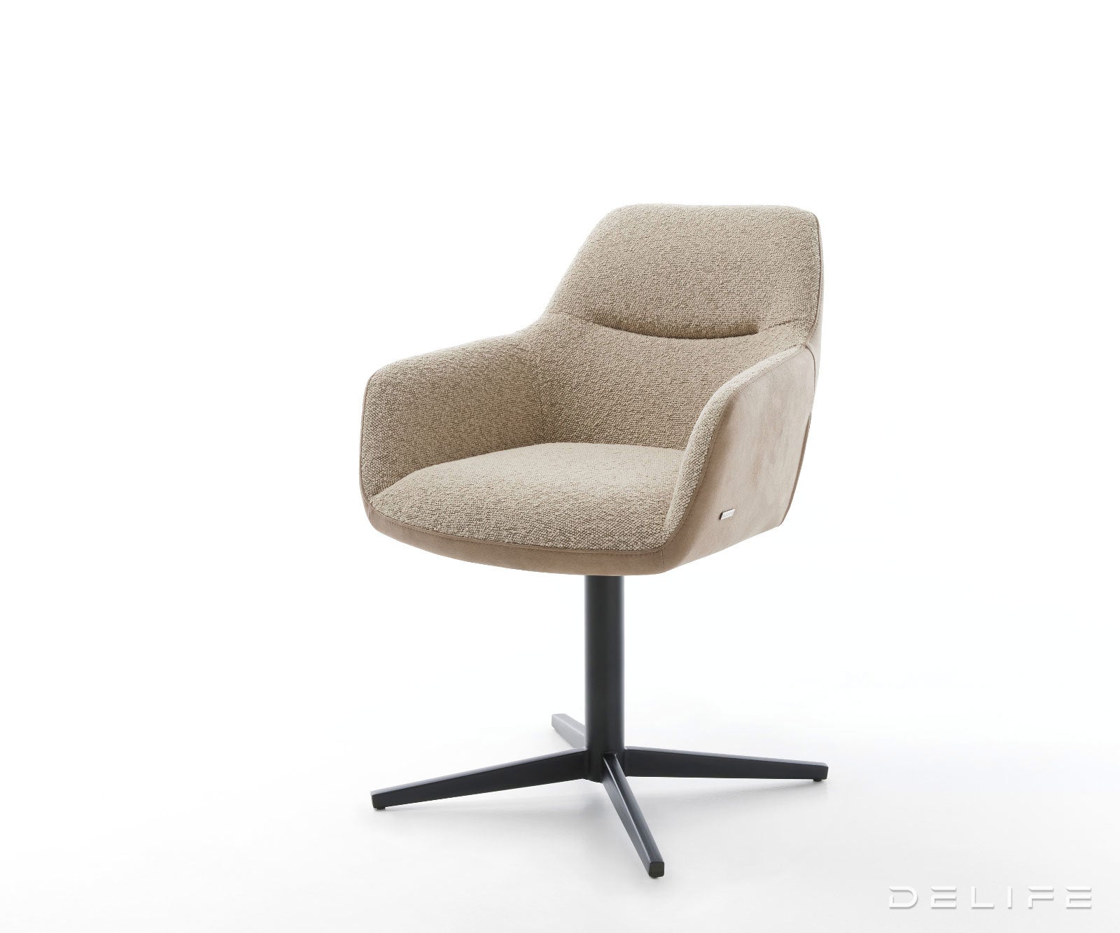 Jedilni stol Pejo, Material: Mikrofibra/Bukle