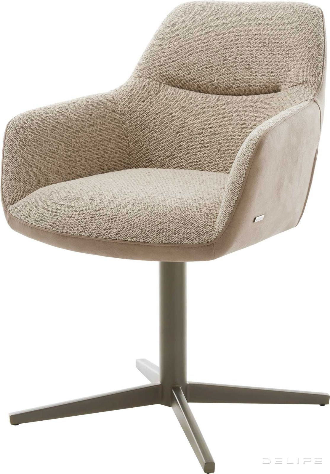 Jedilni stol Pejo, Material: Mikrofibra/Bukle