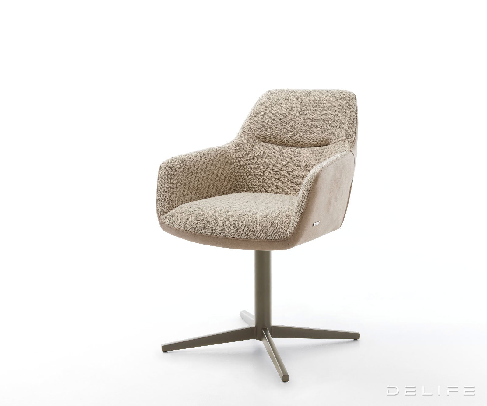 Jedilni stol Pejo, Material: Mikrofibra/Bukle