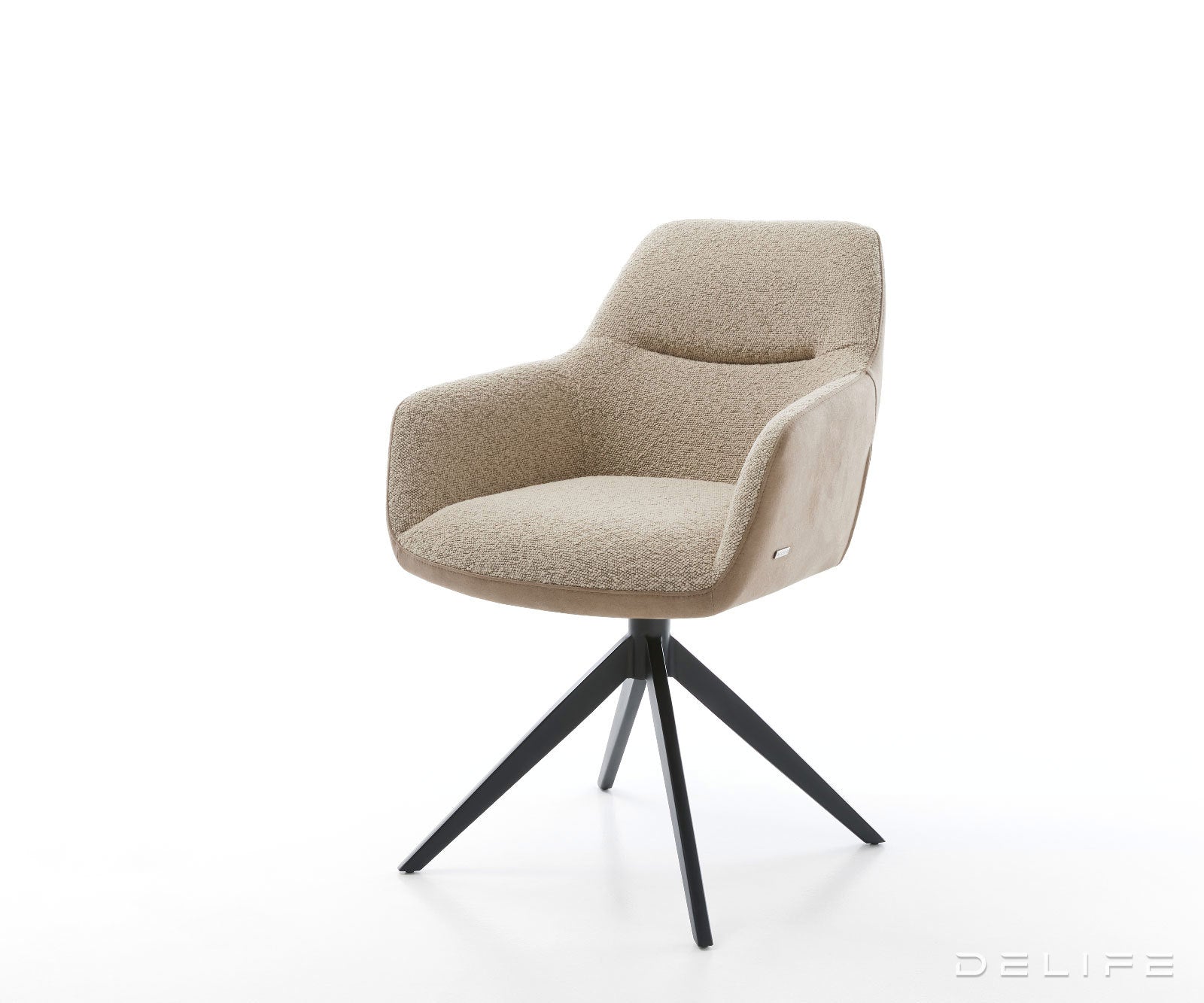 Jedilni stol Pejo, Material: Mikrofibra/Bukle