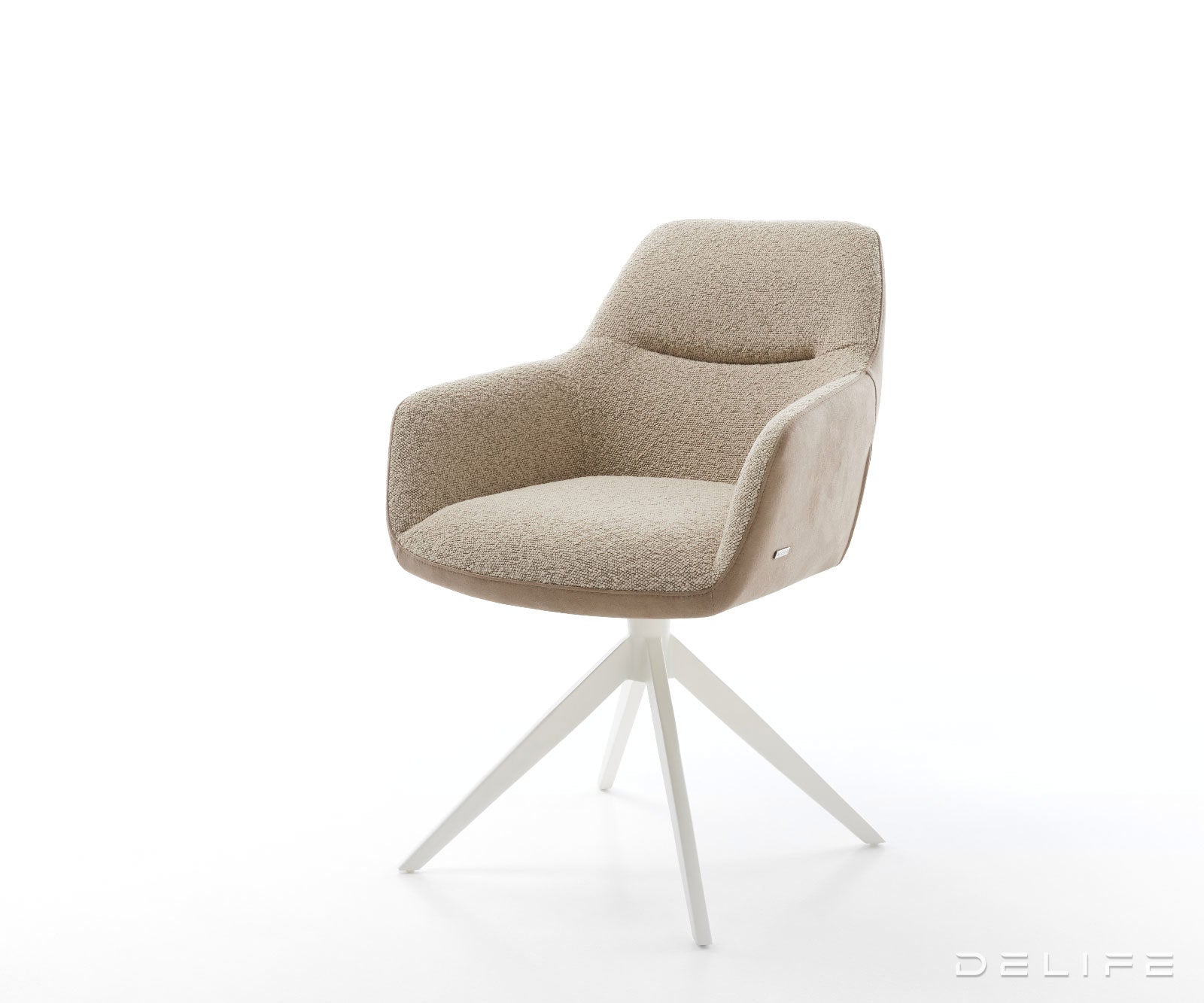 Jedilni stol Pejo, Material: Mikrofibra/Bukle