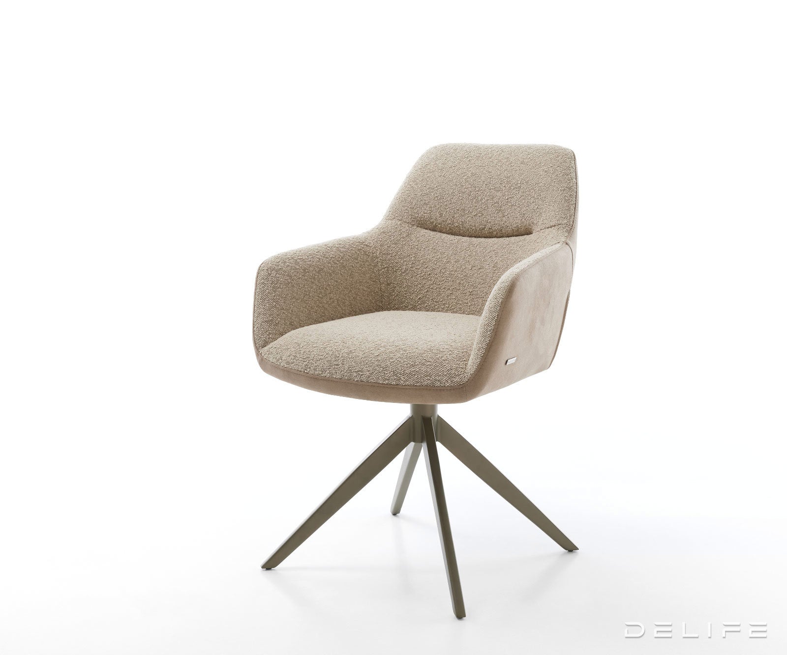 Jedilni stol Pejo, Material: Mikrofibra/Bukle