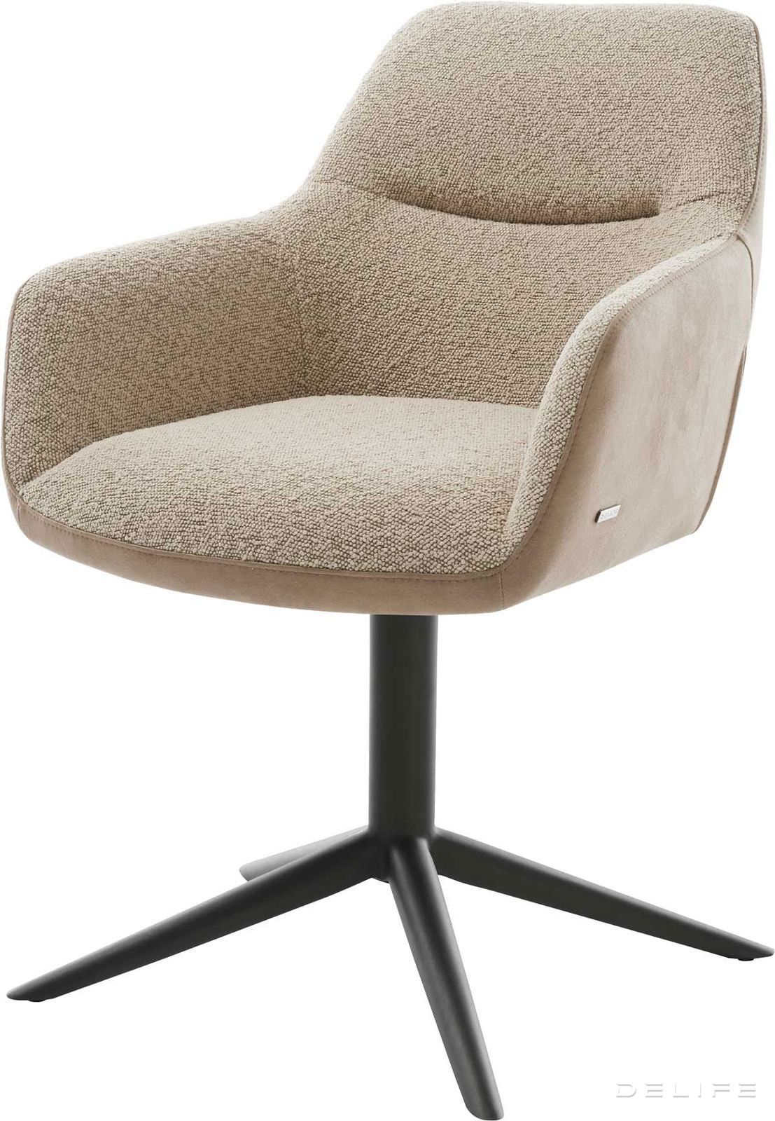 Jedilni stol Pejo, Material: Mikrofibra/Bukle