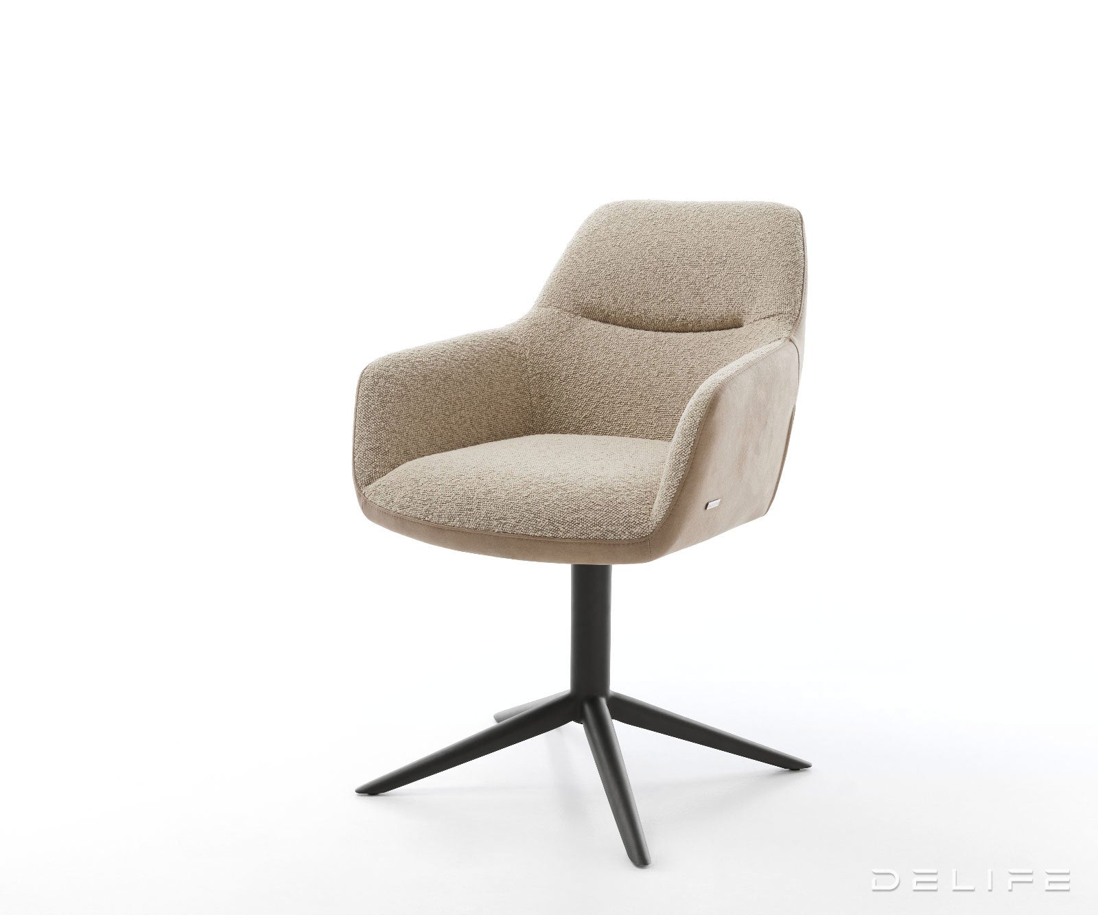 Jedilni stol Pejo, Material: Mikrofibra/Bukle