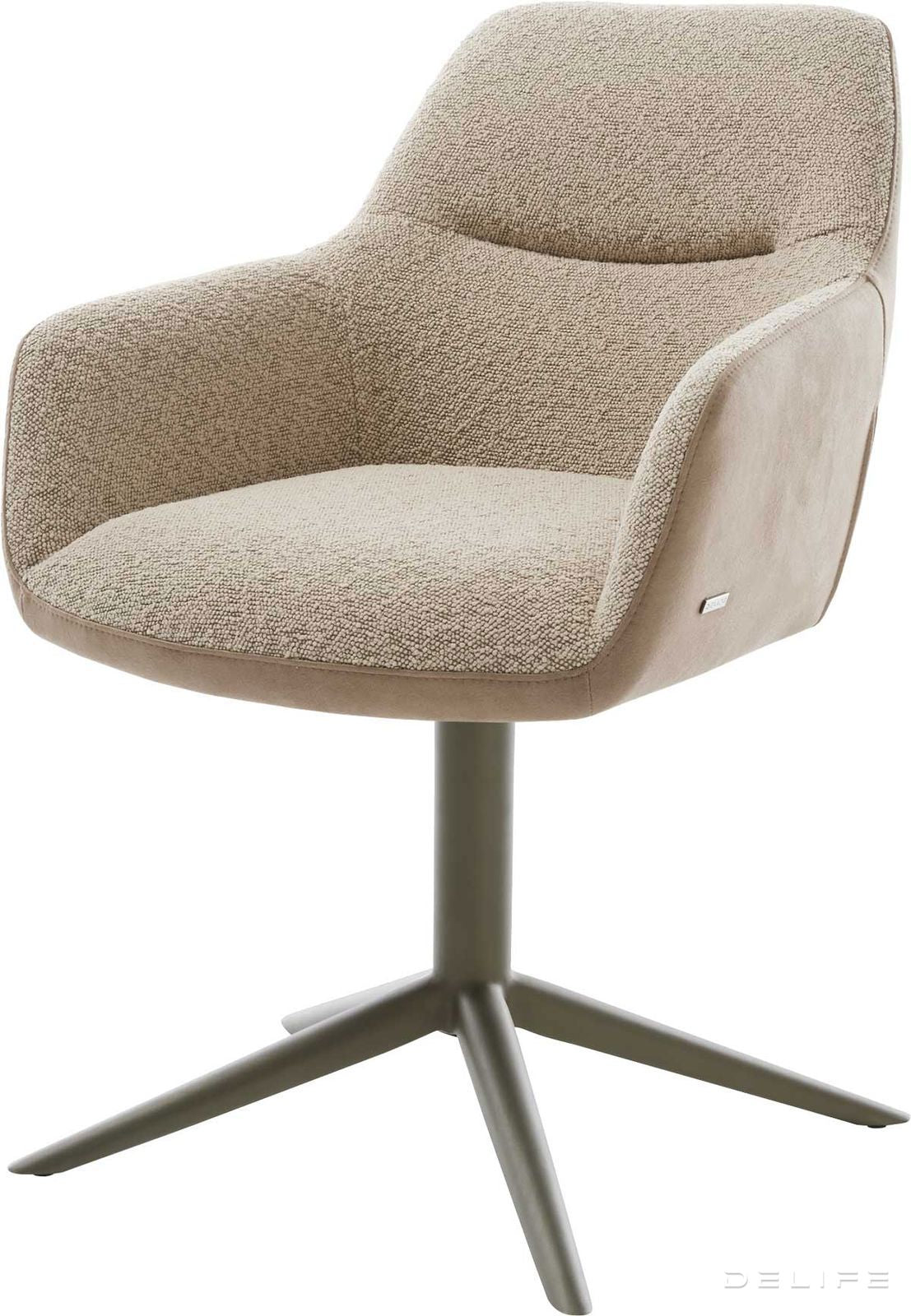 Jedilni stol Pejo, Material: Mikrofibra/Bukle