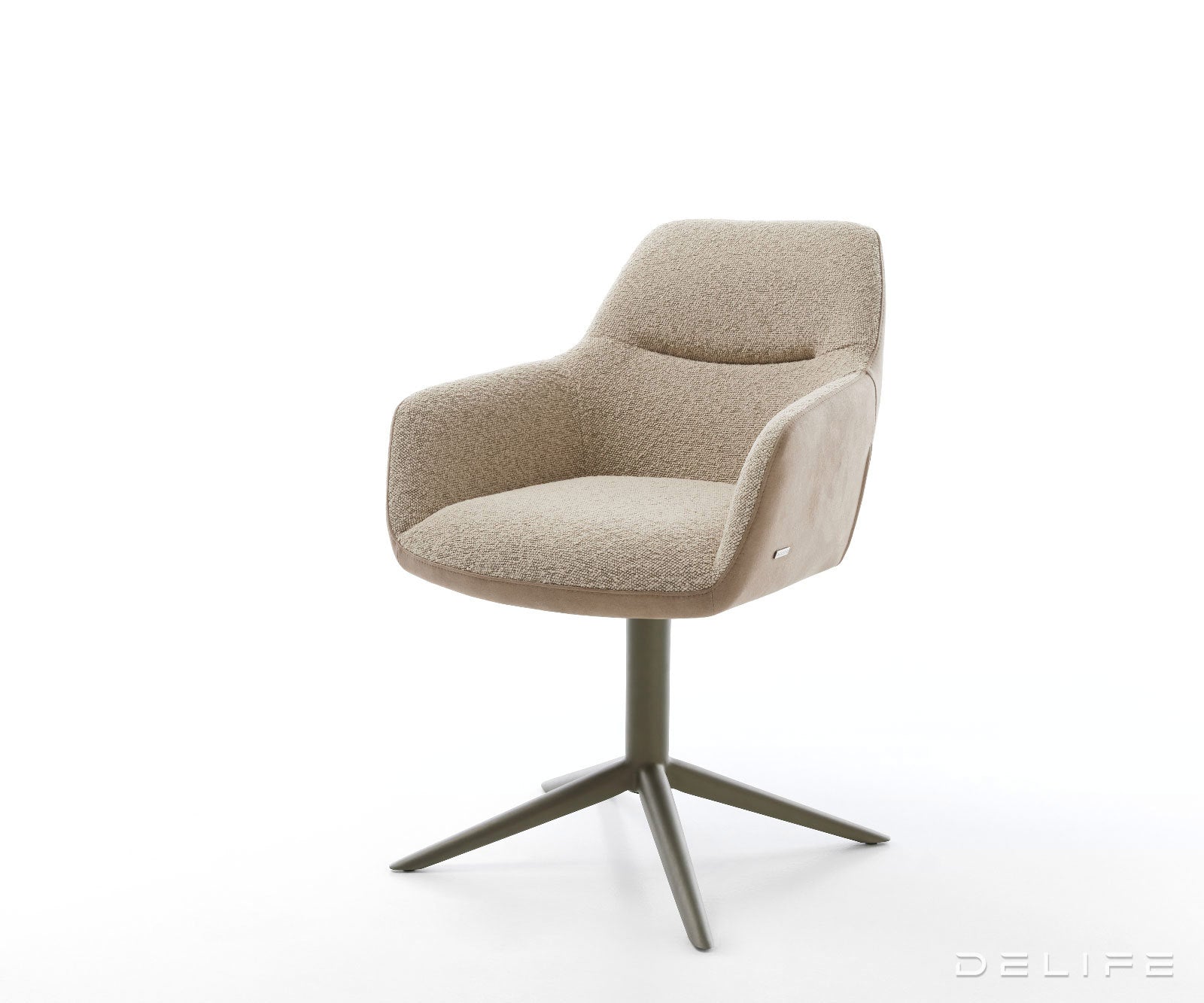 Jedilni stol Pejo, Material: Mikrofibra/Bukle