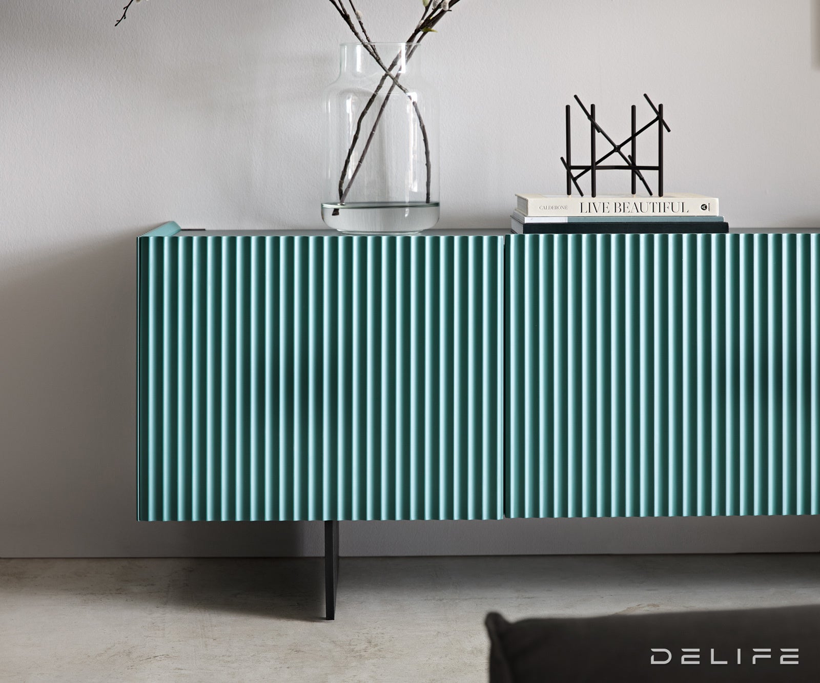 TV omarica Kelani 200x40cm, Material: MDF