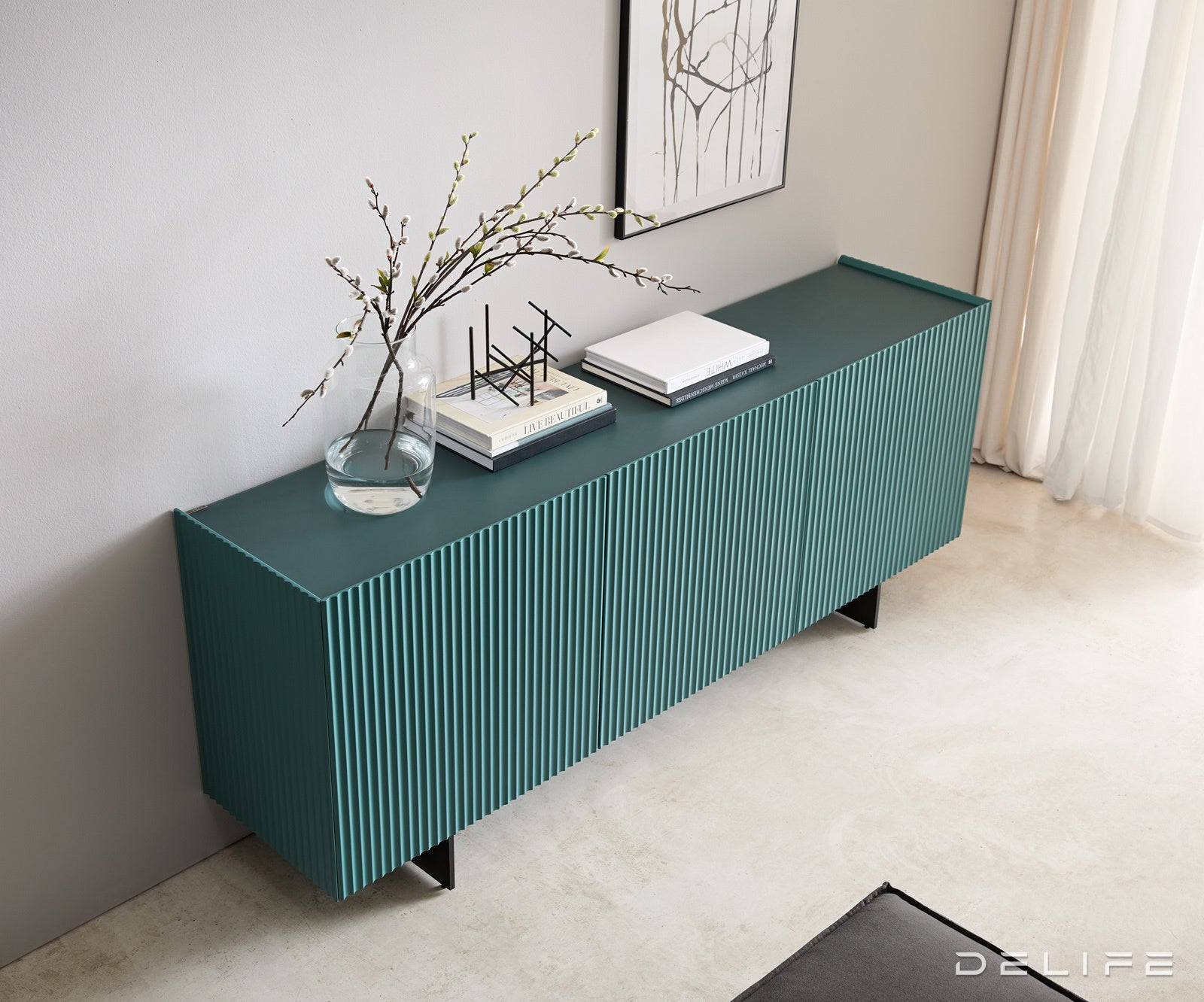 Kelani komoda 180x40cm, Material: MDF