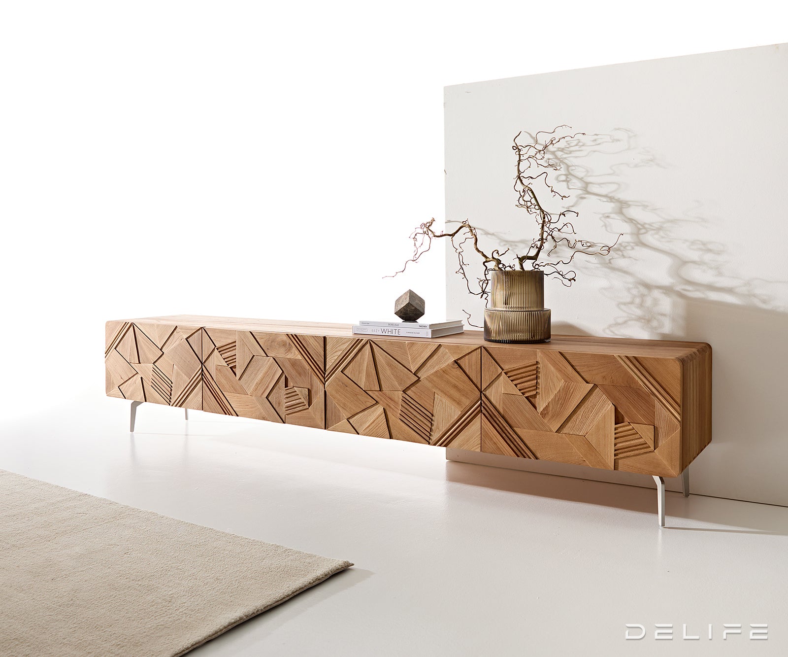 TV omarica Eldoria 220 cm, material: brest