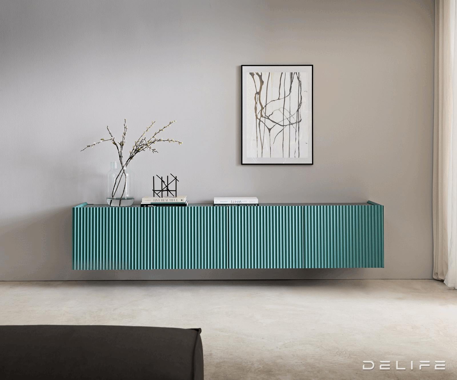 TV omarica Kelani 200x40cm, Material: MDF