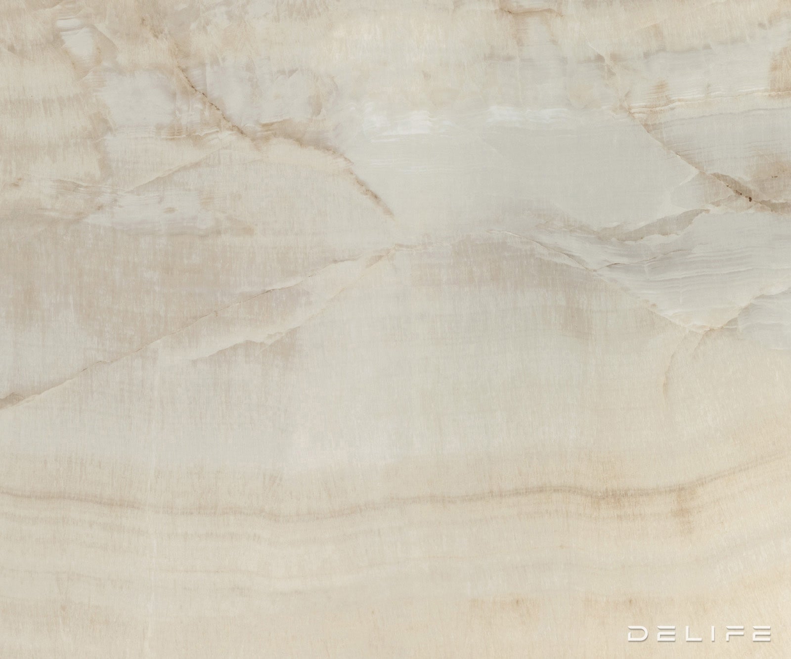 Jedilna miza z robom 300x100cm, Material: Keramika Laminam Onice Oro
