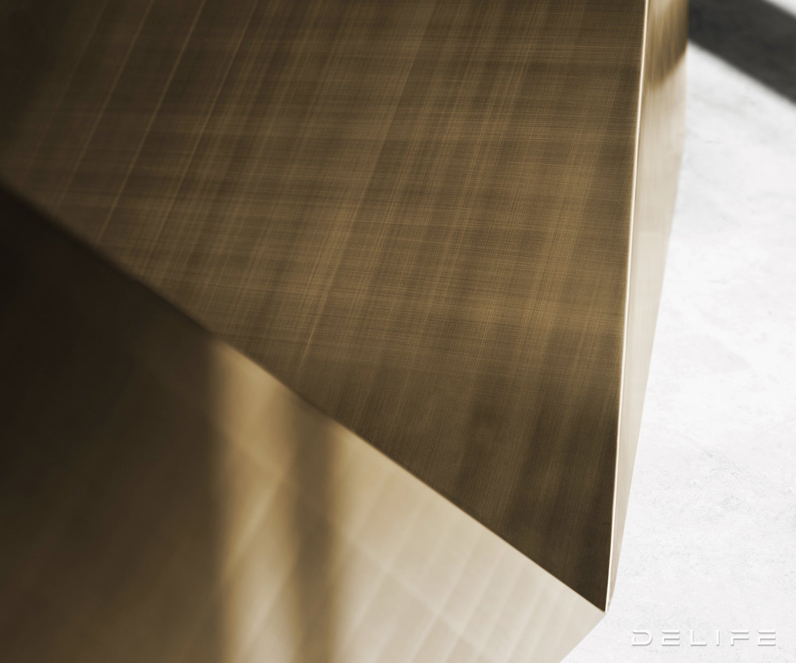 Jedilna miza z robom 300x100cm, Material: Keramika Laminam Onice Oro